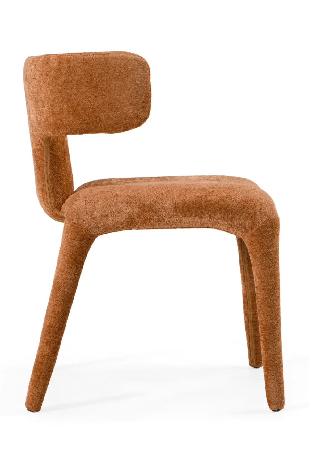 Luxury Rust Modern Dining Chair European Style for Villa