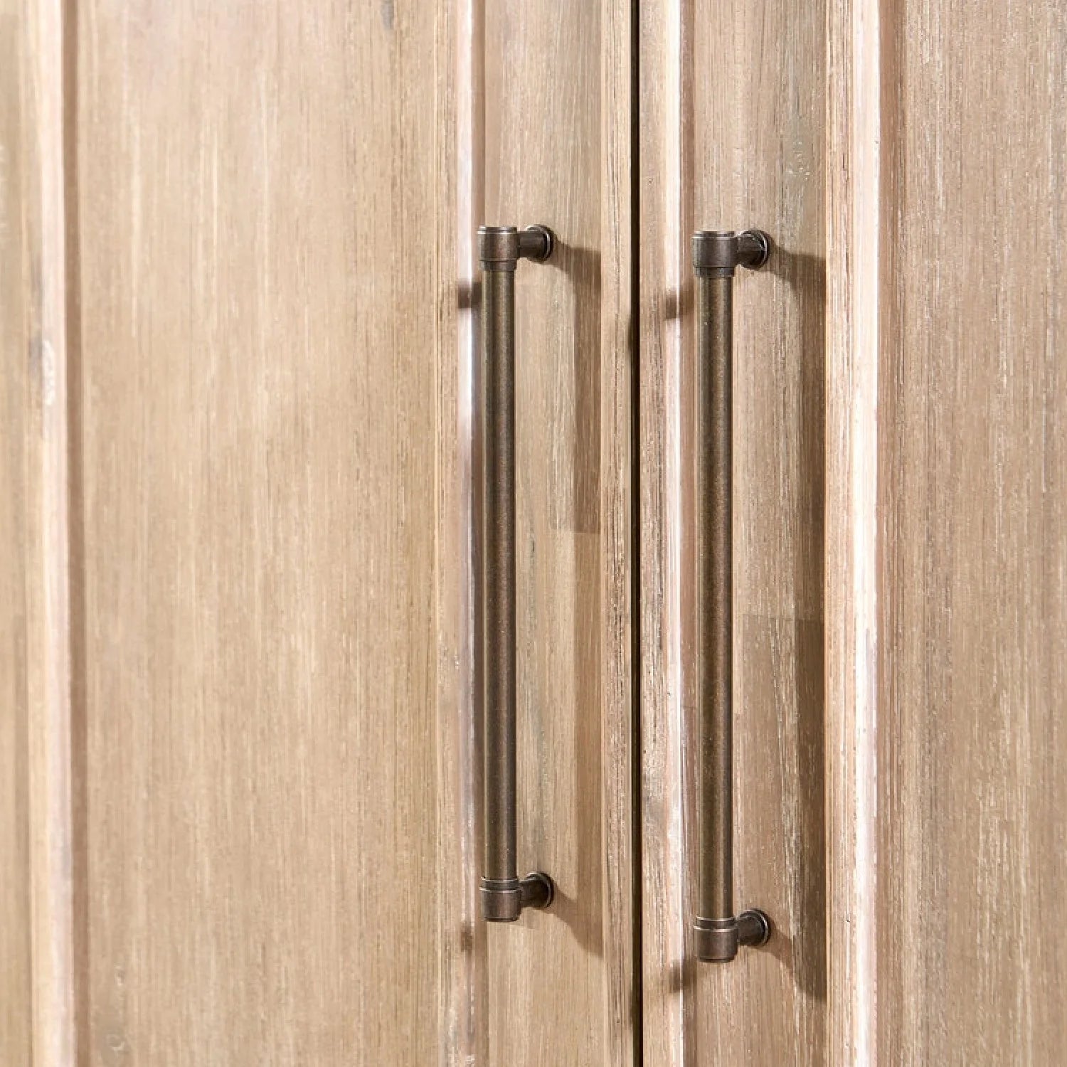 Luxury Rustic Acacia Sideboard European Style for Villa