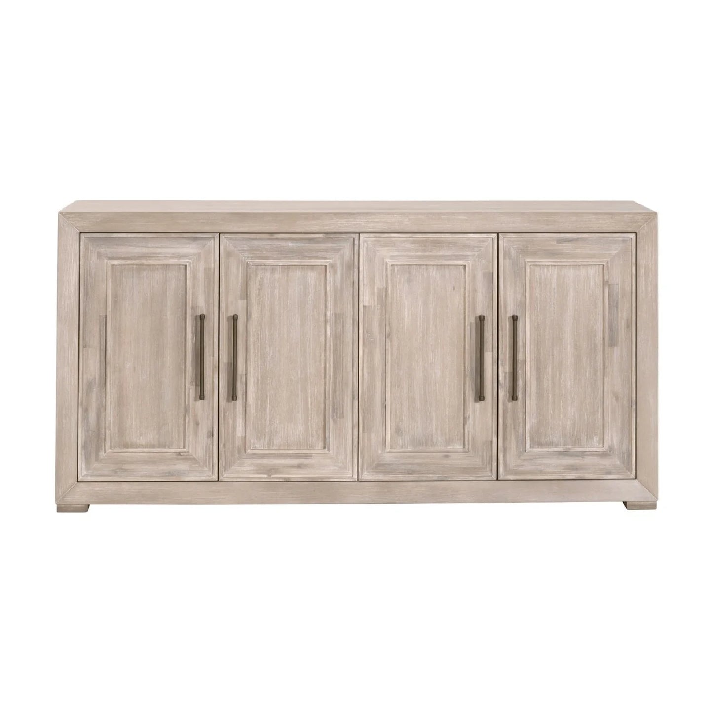 Luxury Rustic Acacia Sideboard European Style for Villa