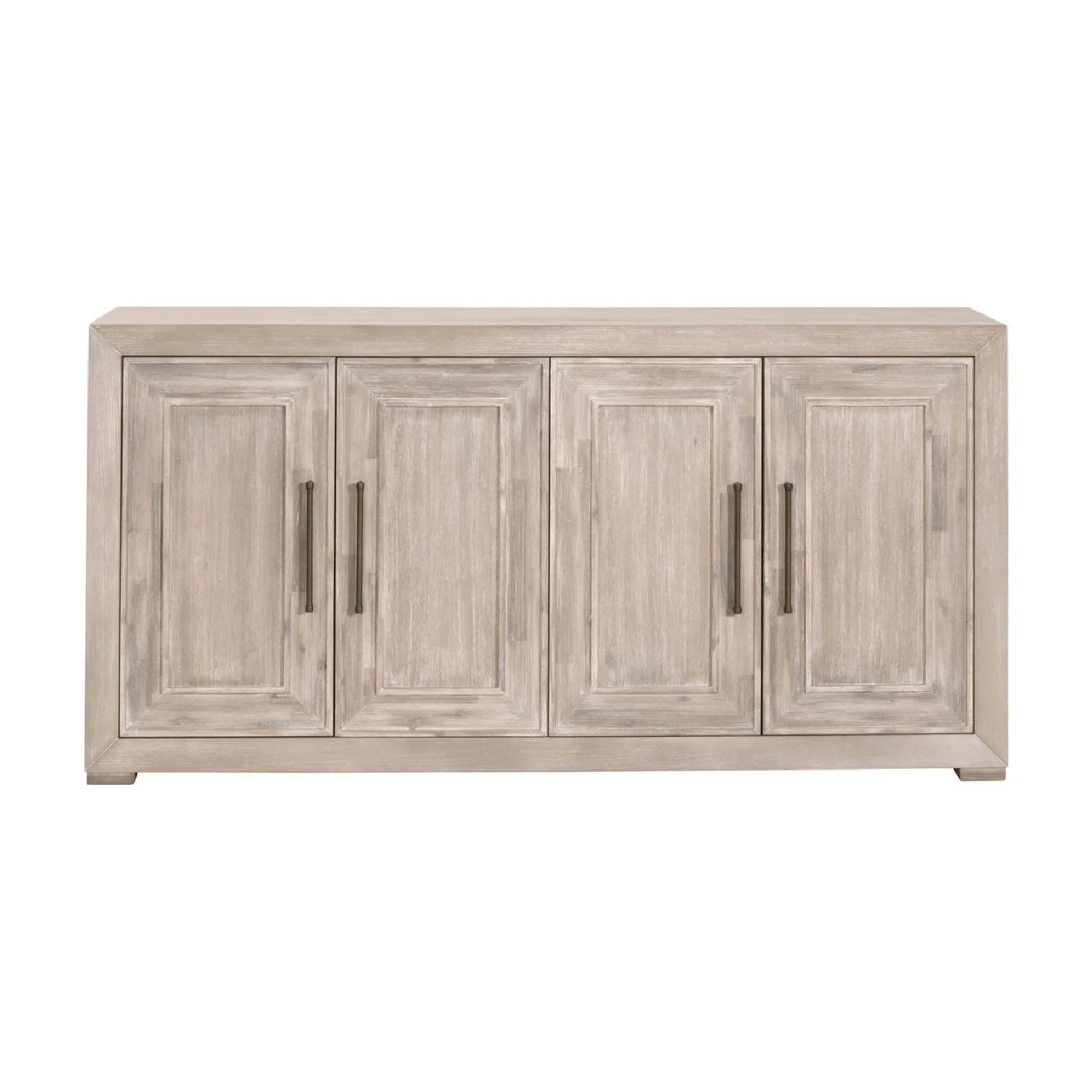 Luxury Rustic Acacia Sideboard European Style for Villa