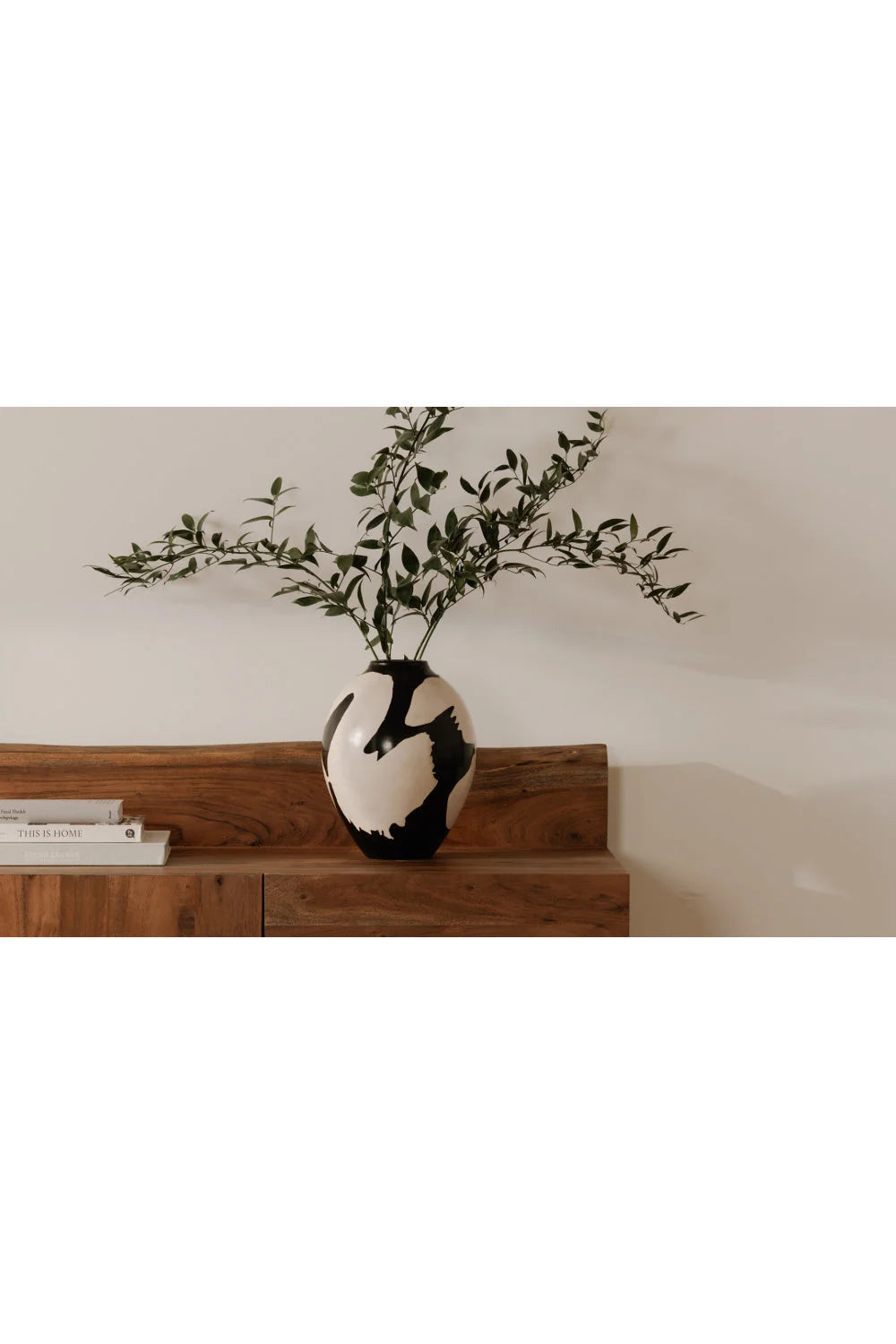 Luxury Rustic Acacia Sideboard European Style for Villa
