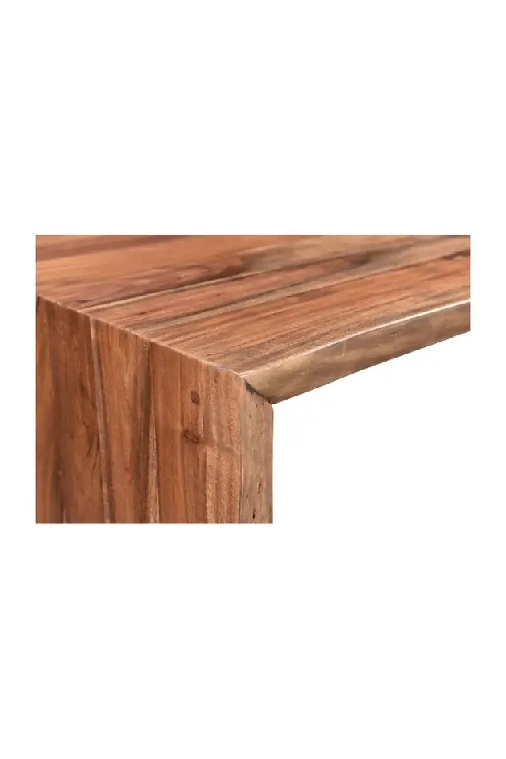 Luxury Rustic Acacia Solid Wood Modern Desk European Style for Villa