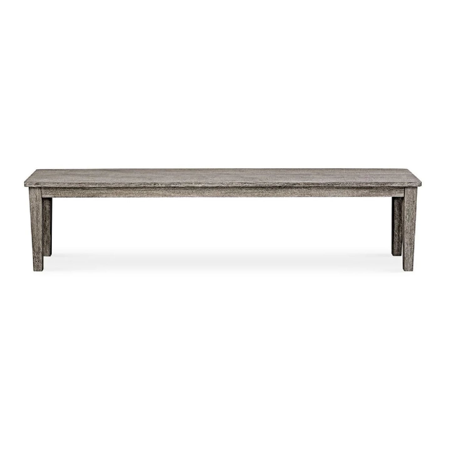 Luxury Rustic Gray Mahogany Bench European Style for Villa