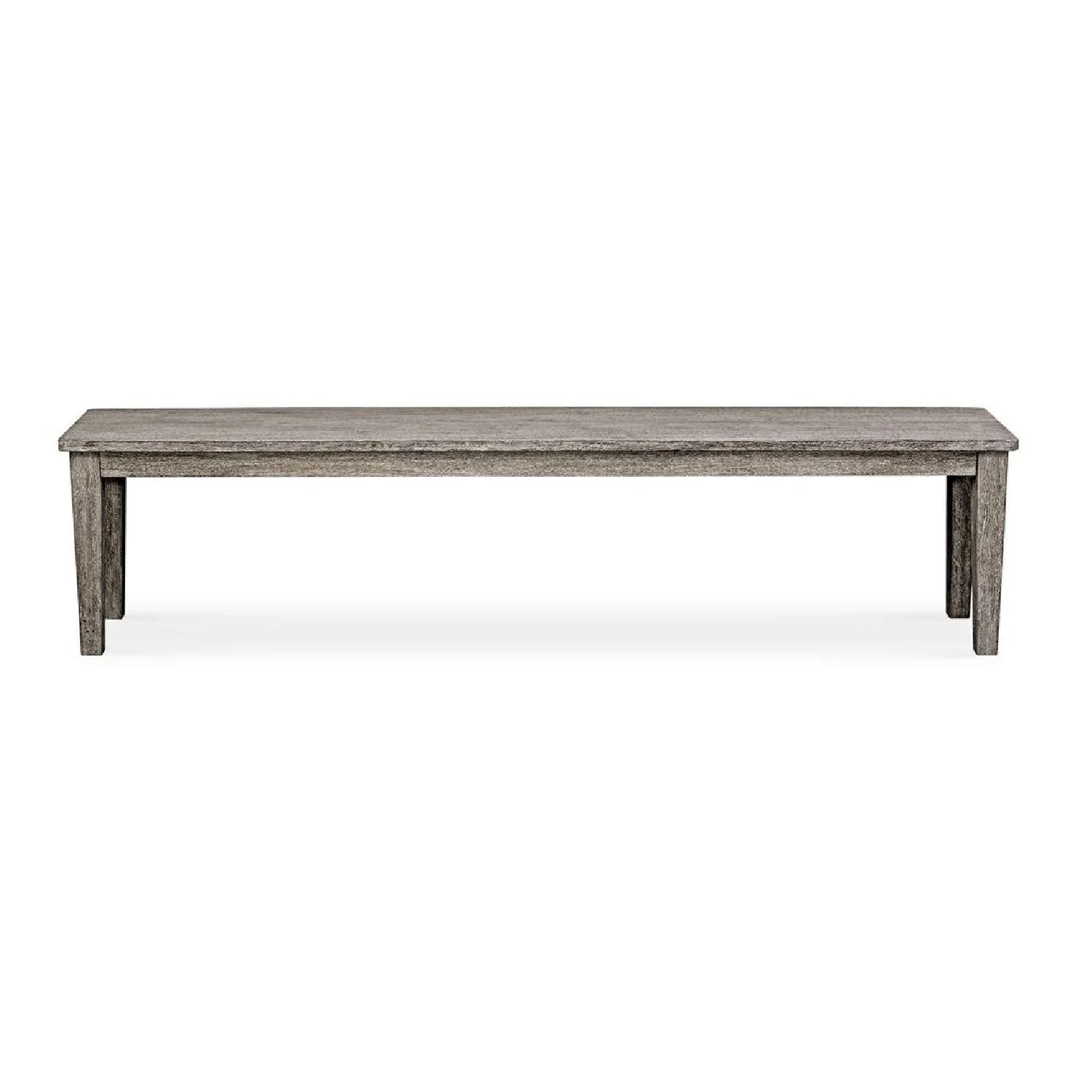 Luxury Rustic Gray Mahogany Bench European Style for Villa