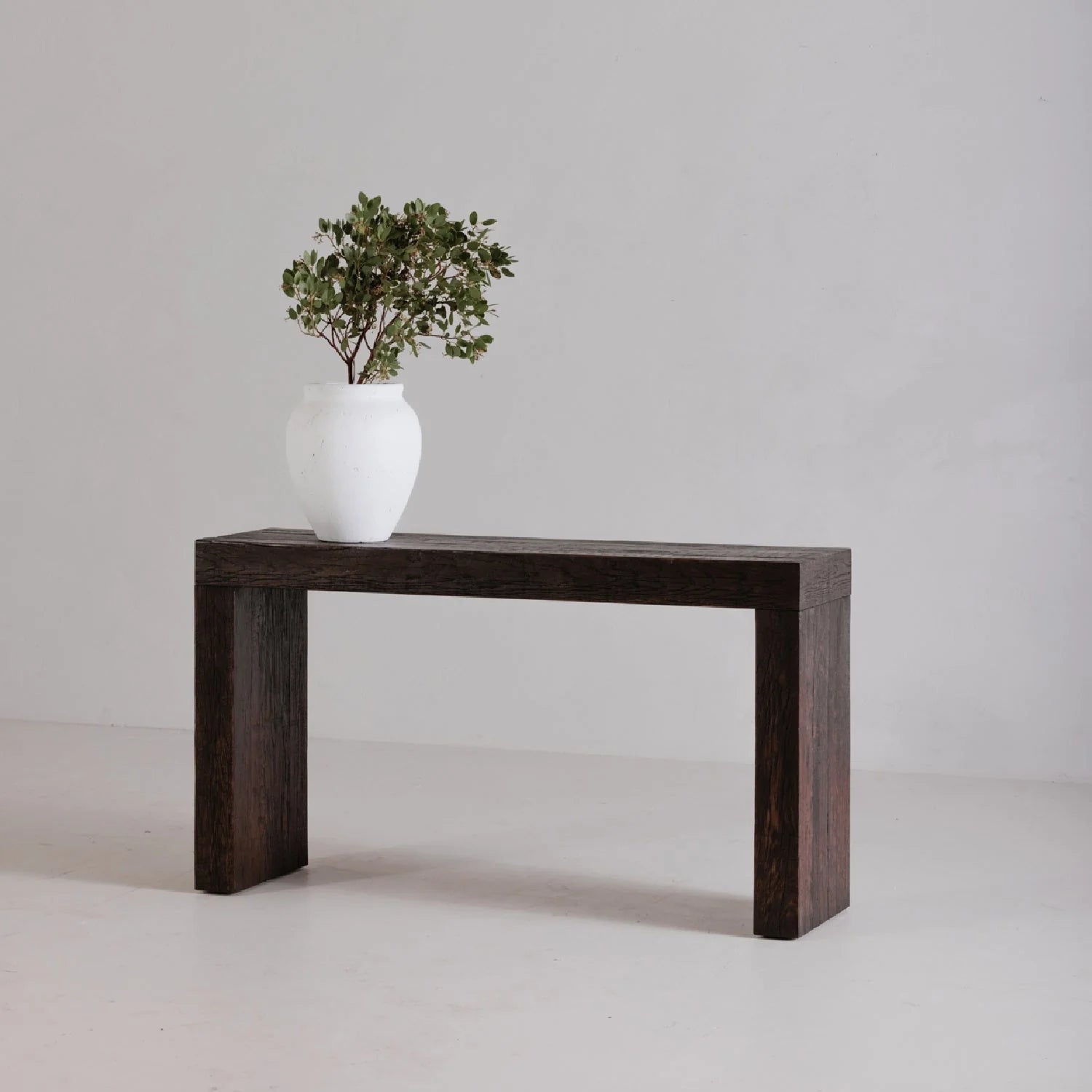 Luxury Rustic Oak Console Table Modern Italian Style for Villa