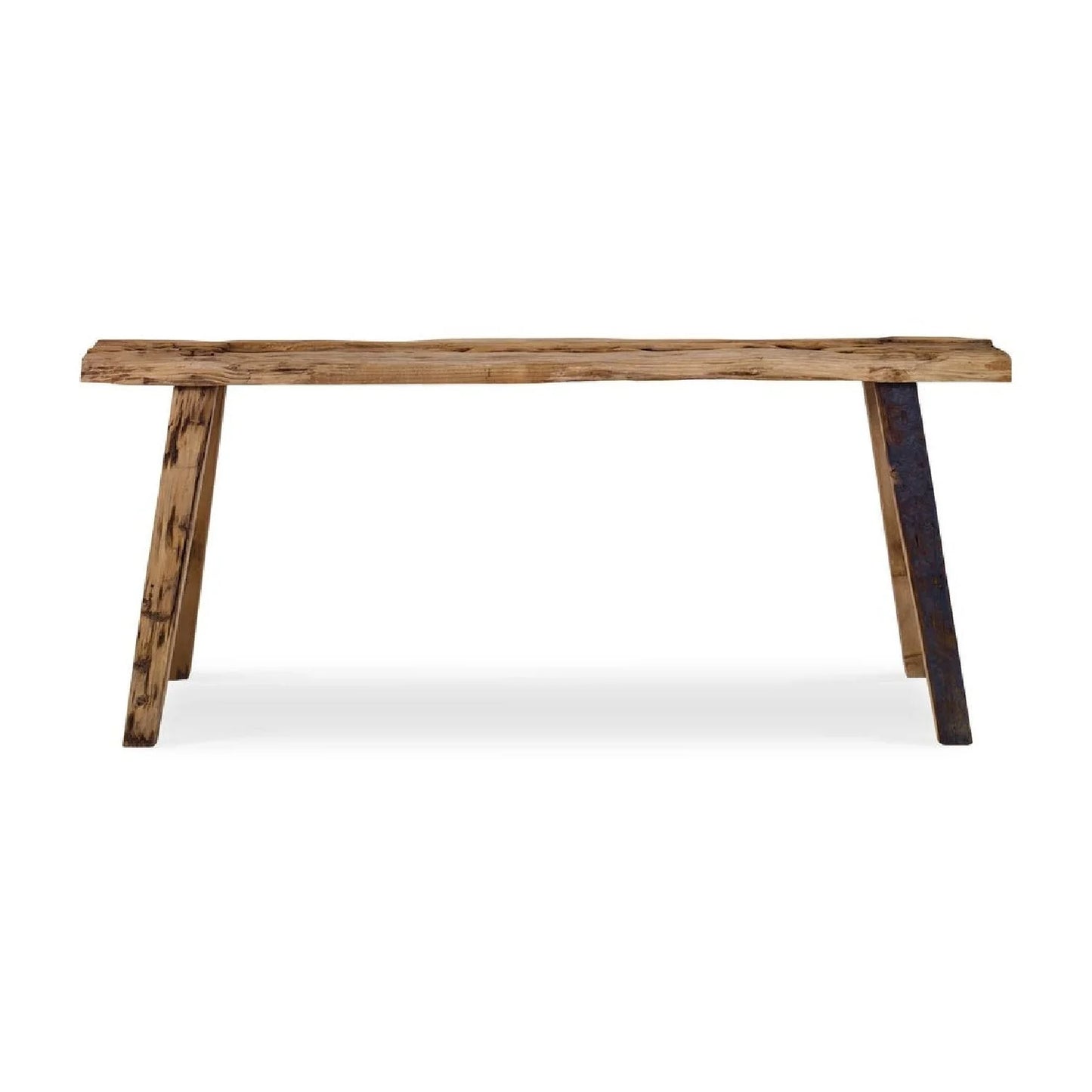 Luxury Rustic Pine Bench European Style for Villa