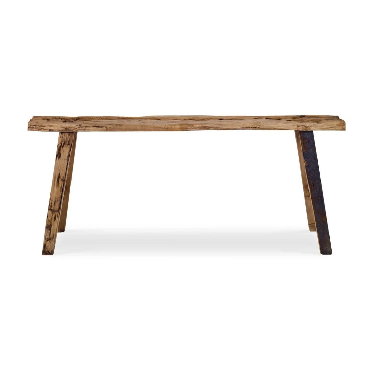 Luxury Rustic Pine Bench European Style for Villa