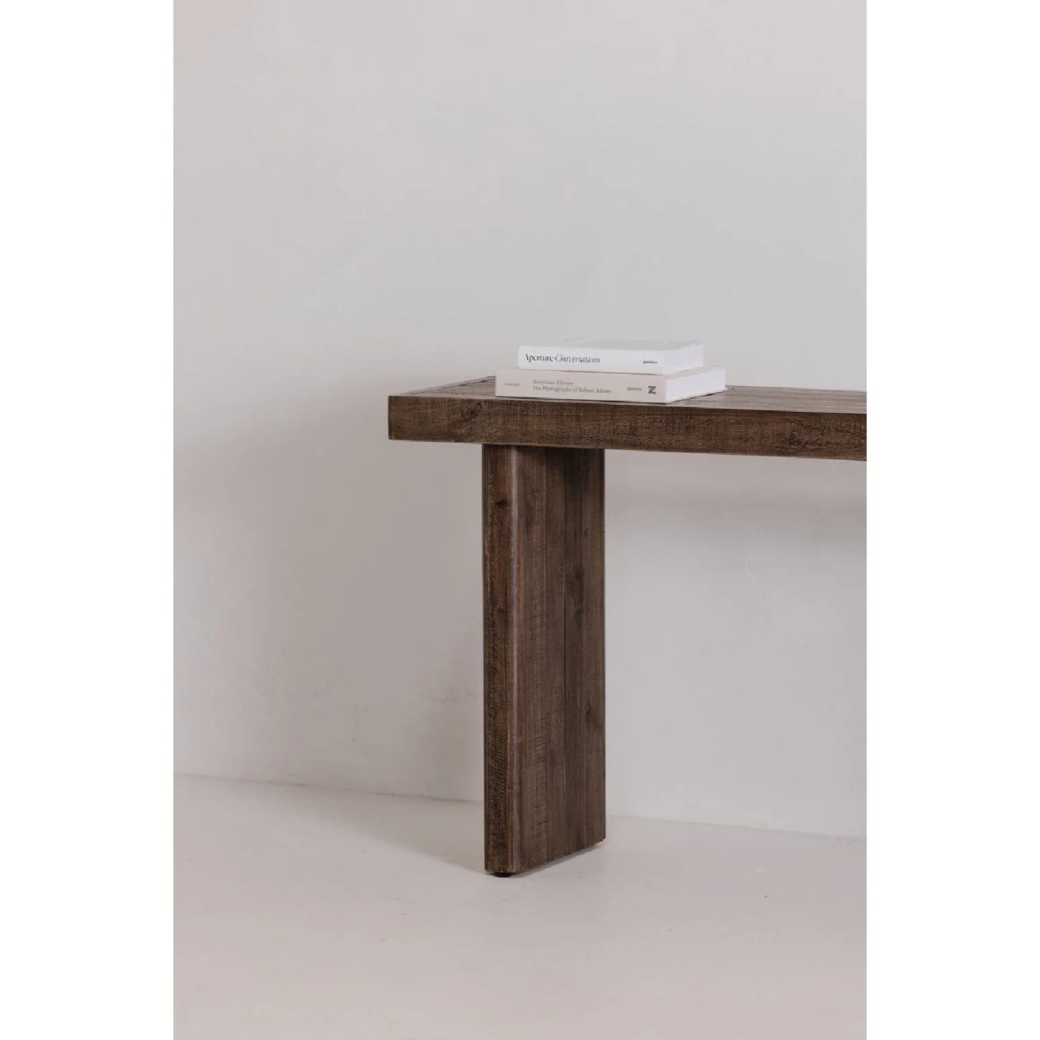 Luxury Rustic Pine Console Table Modern Italian Style for Villa