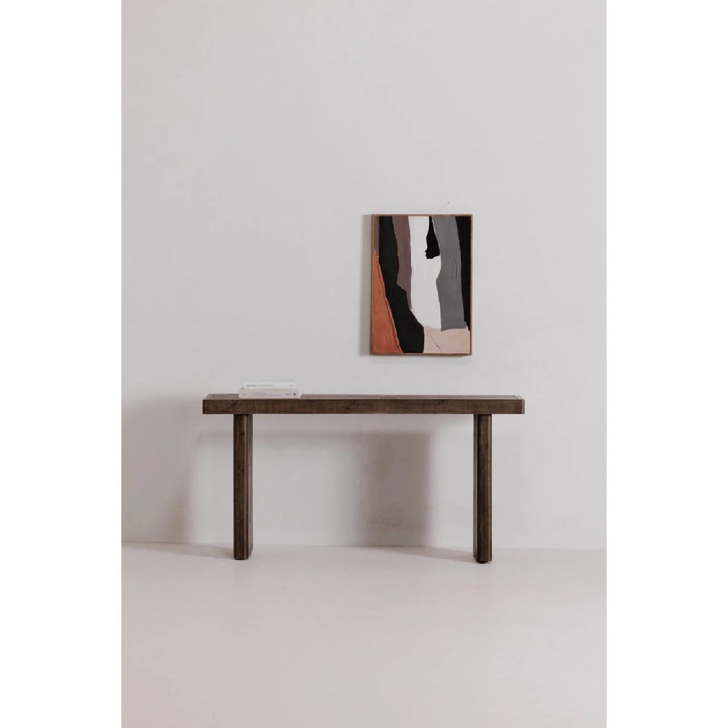 Luxury Rustic Pine Console Table Modern Italian Style for Villa