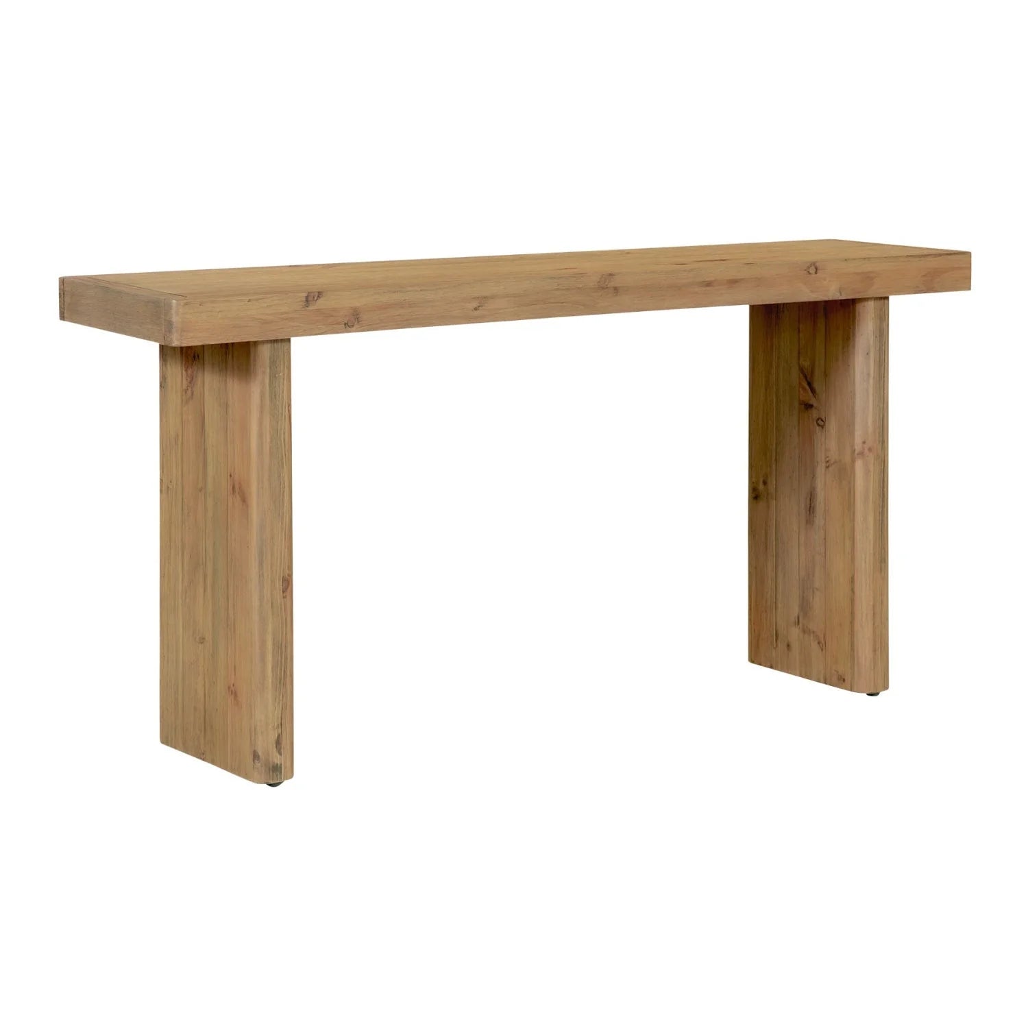 Luxury Rustic Pine Console Table Modern Italian Style for Villa