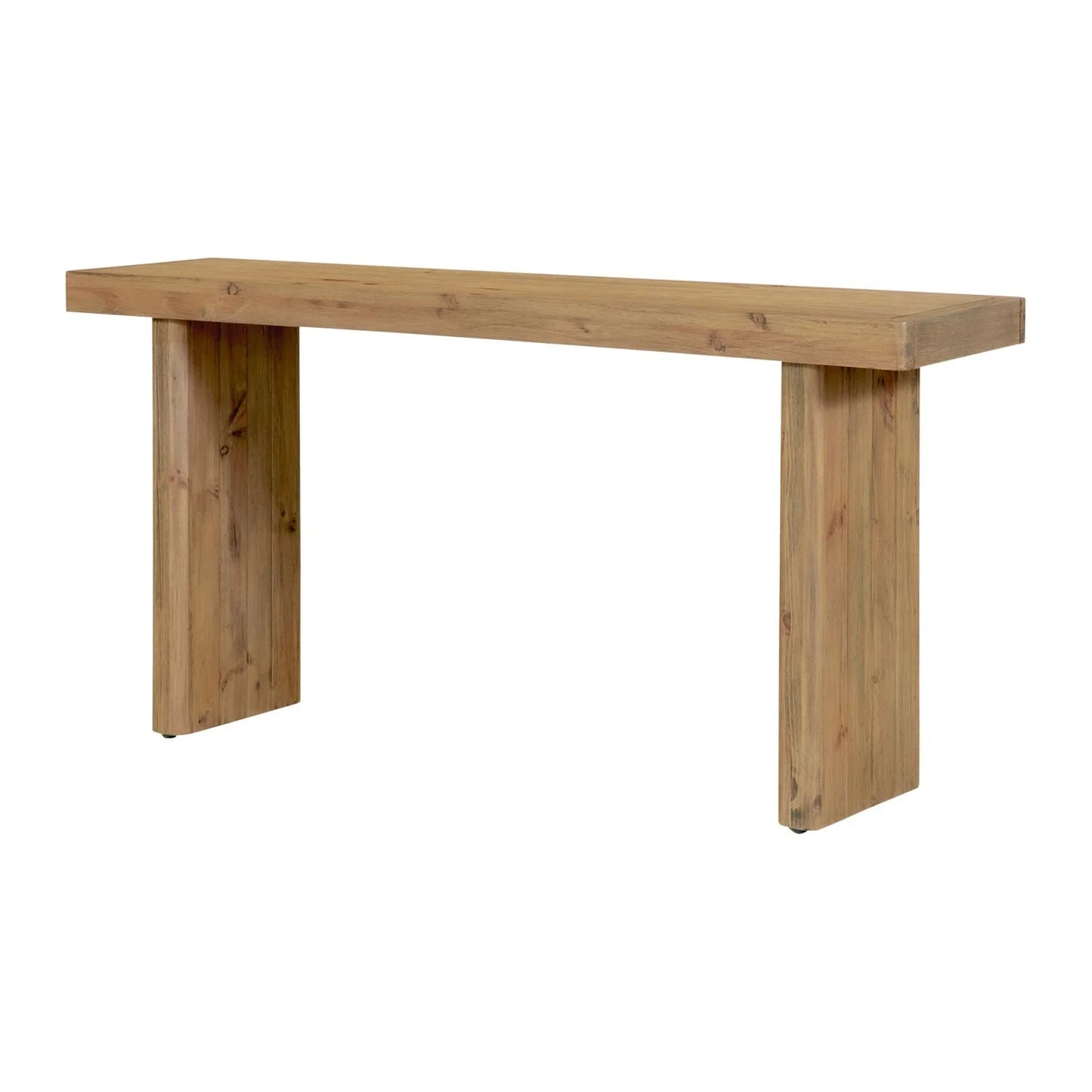 Luxury Rustic Pine Console Table Modern Italian Style for Villa