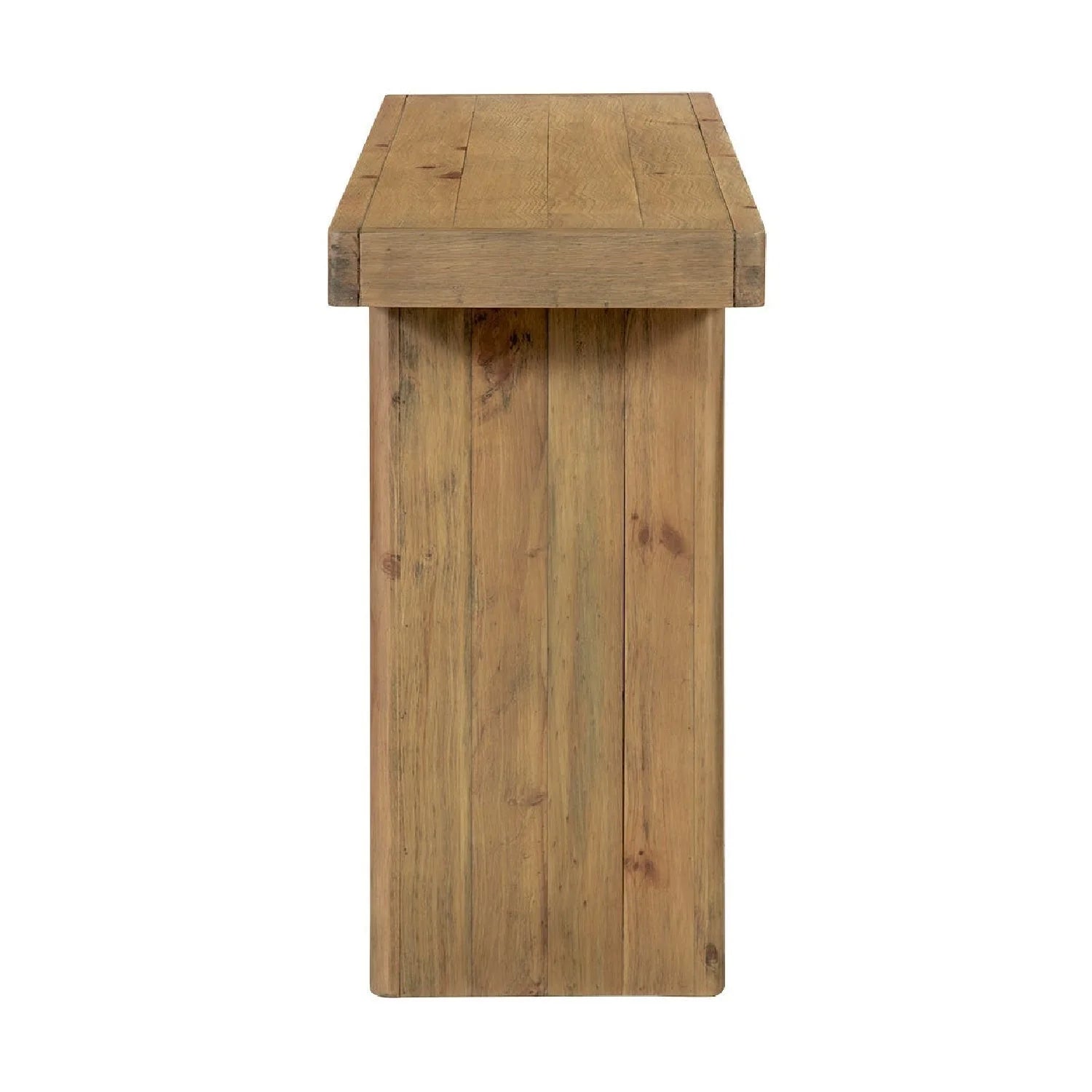 Luxury Rustic Pine Console Table Modern Italian Style for Villa