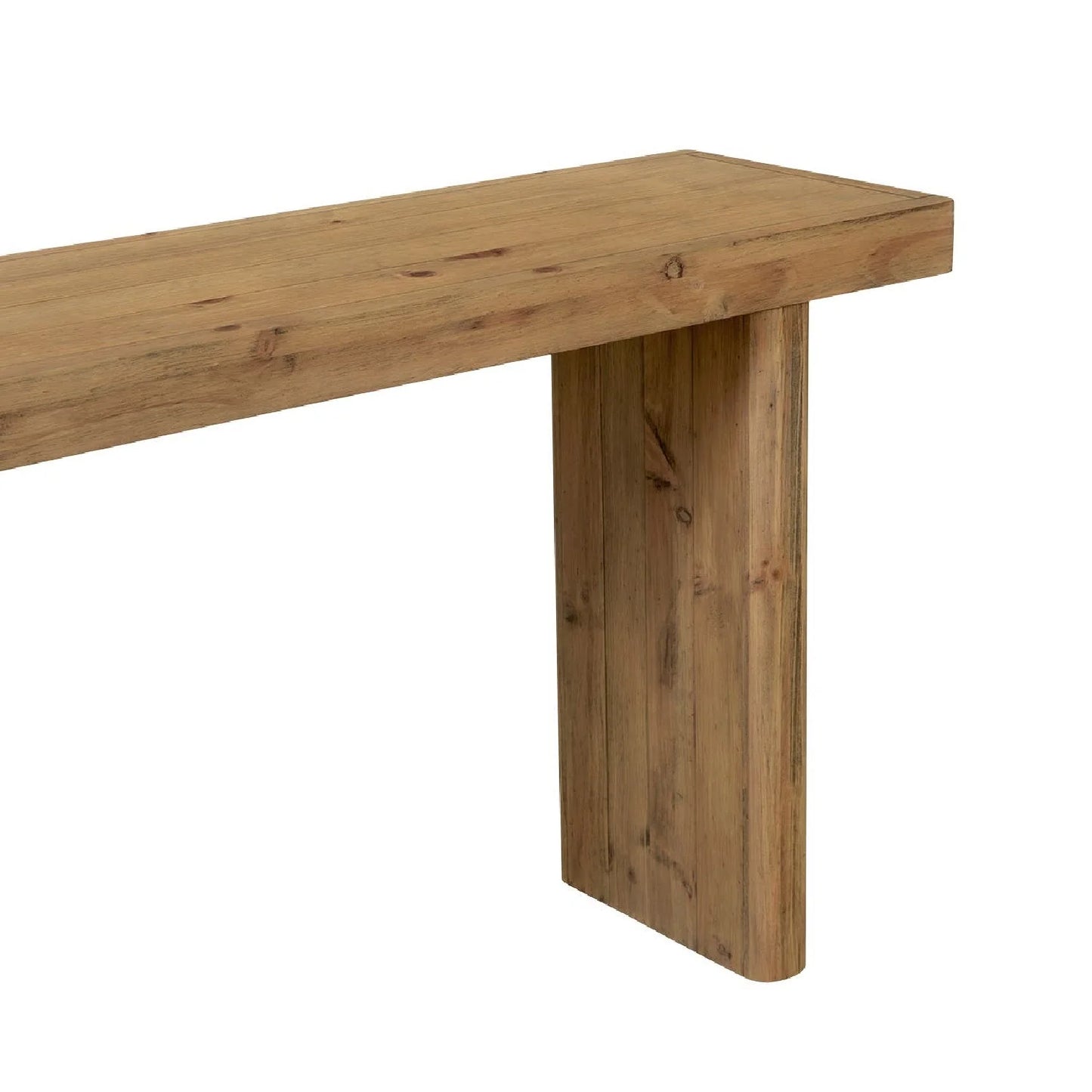 Luxury Rustic Pine Console Table Modern Italian Style for Villa