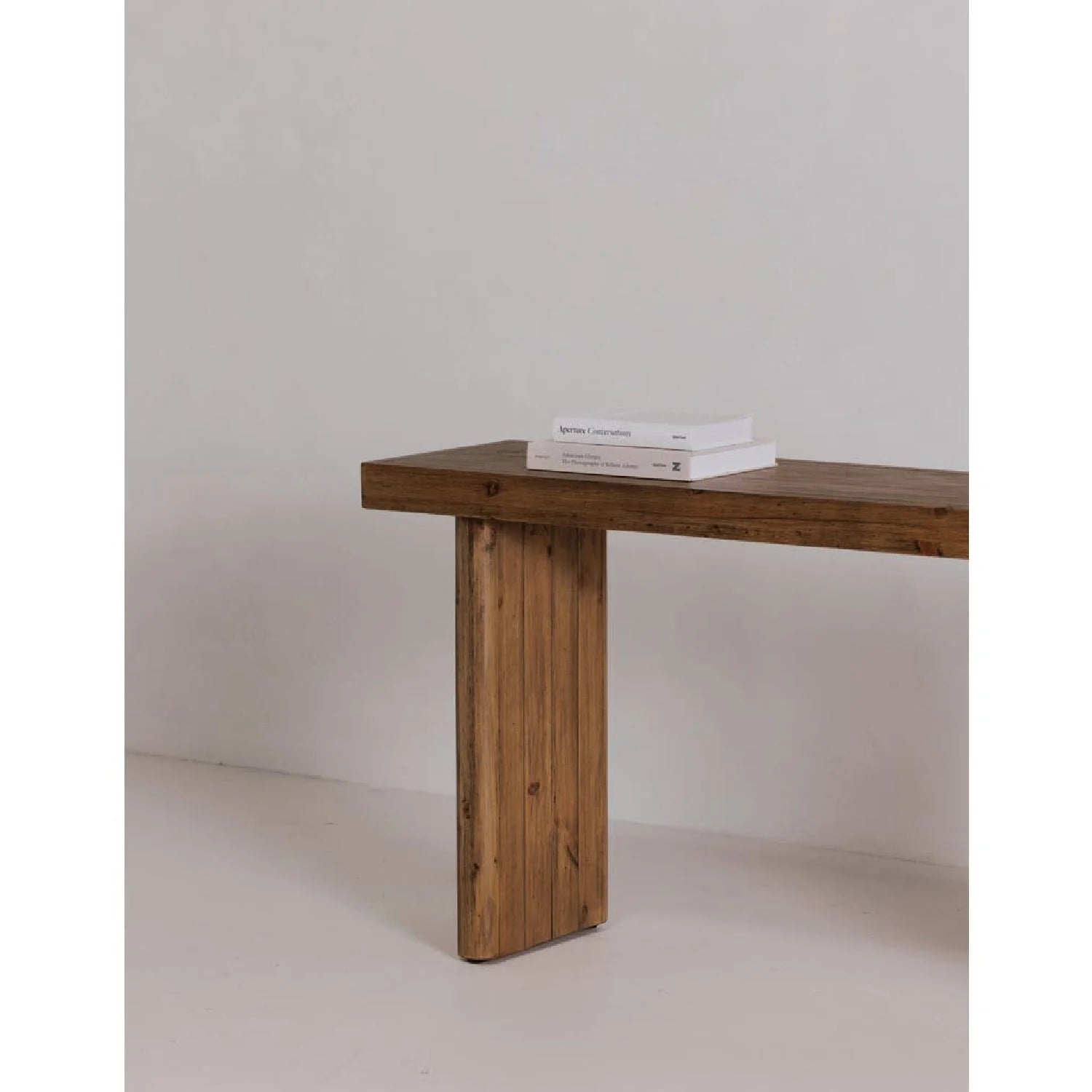 Luxury Rustic Pine Console Table Modern Italian Style for Villa
