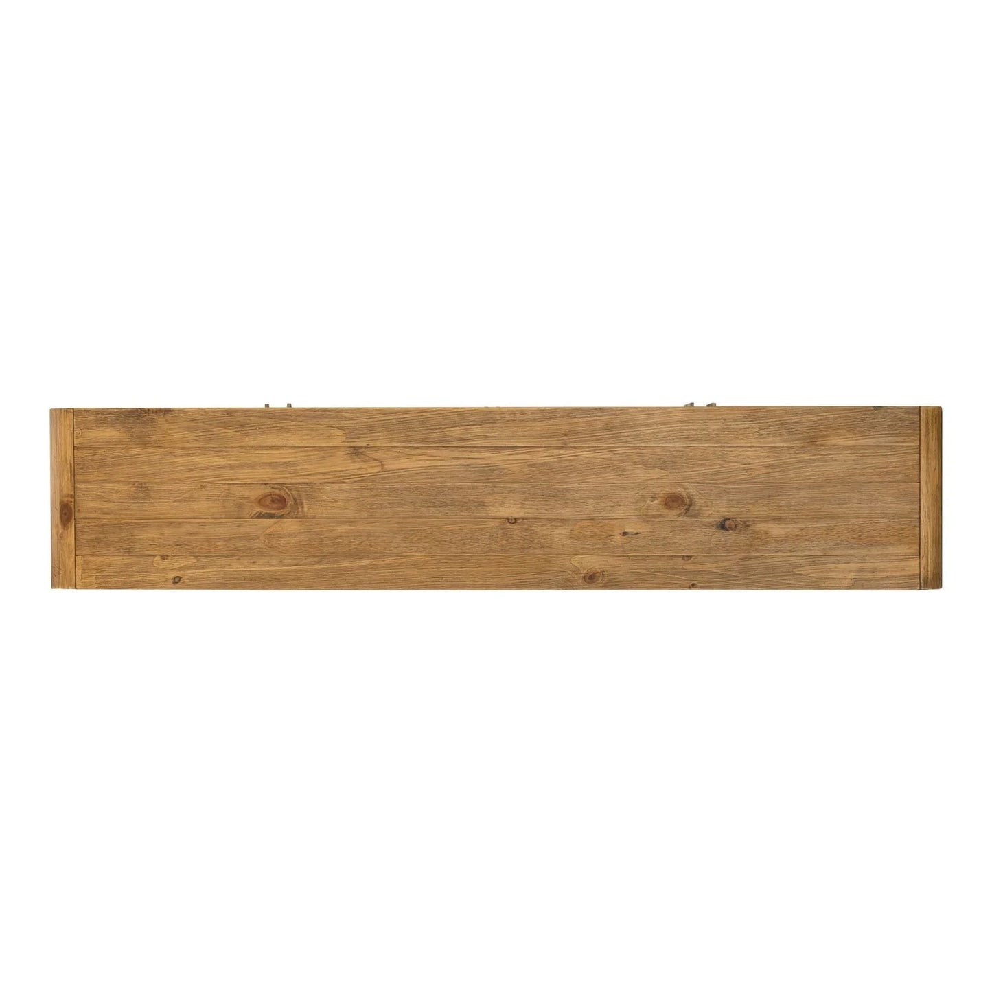 Luxury Rustic Pine Media Cabinet Modern Italian Style for Villa