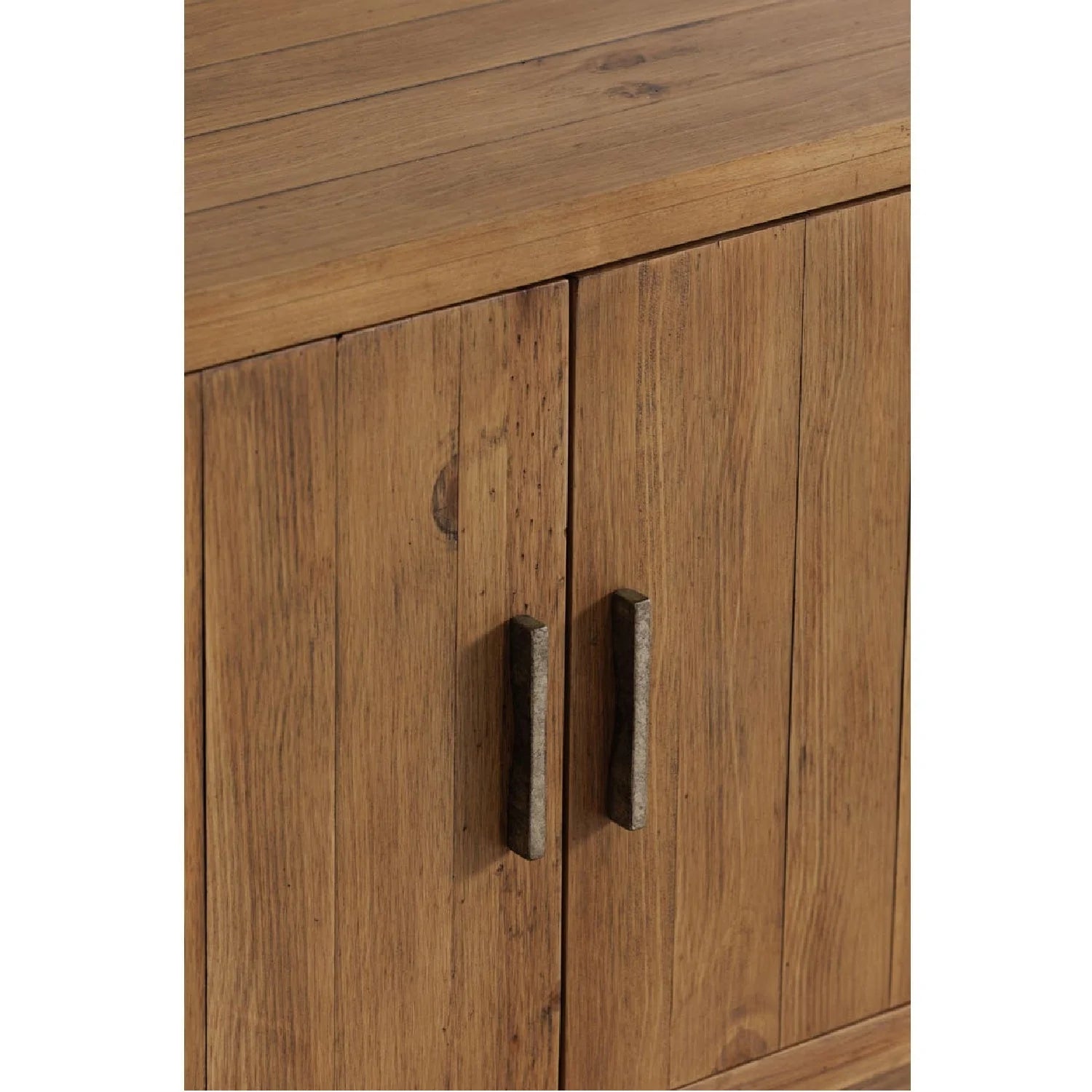 Luxury Rustic Pine Media Cabinet Modern Italian Style for Villa