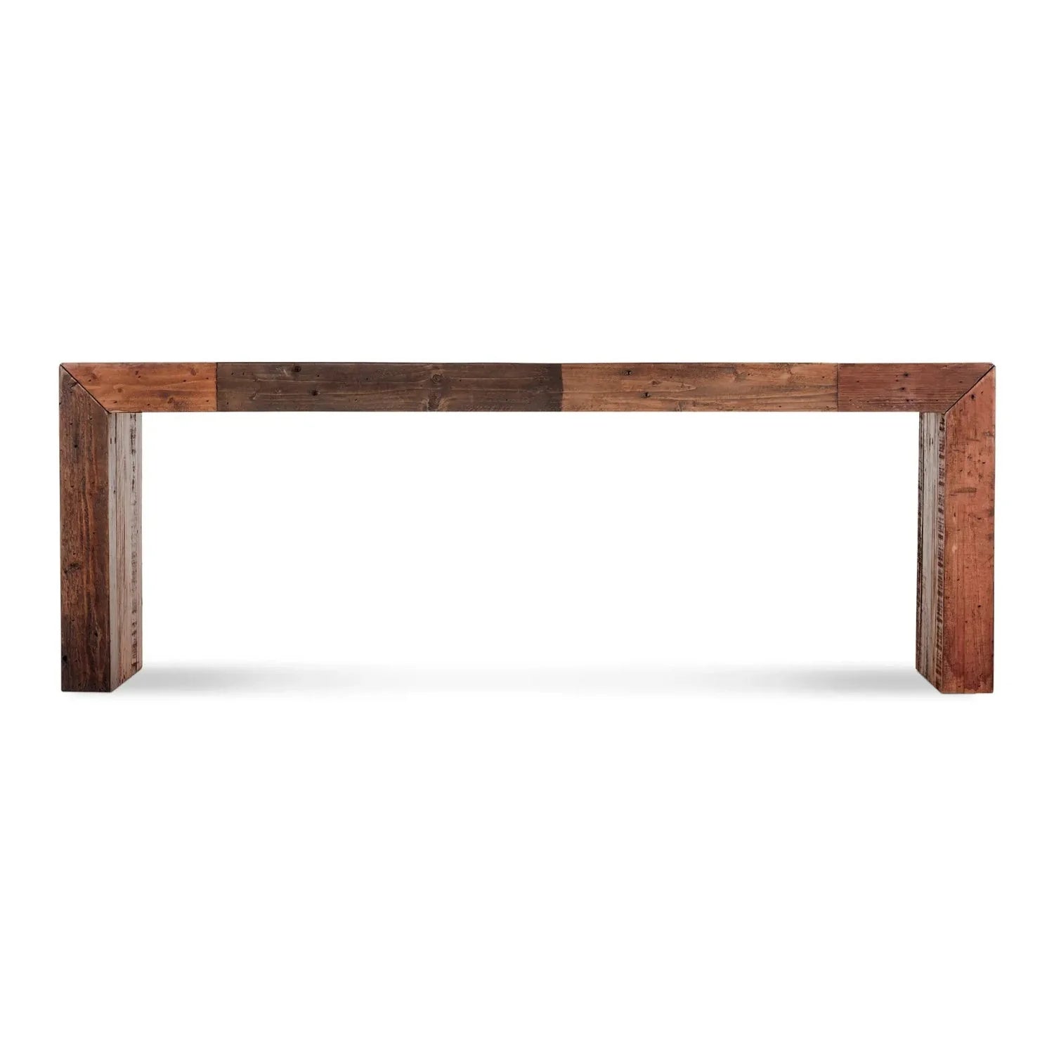Luxury Rustic Pine Wood Bench European Style for Villa