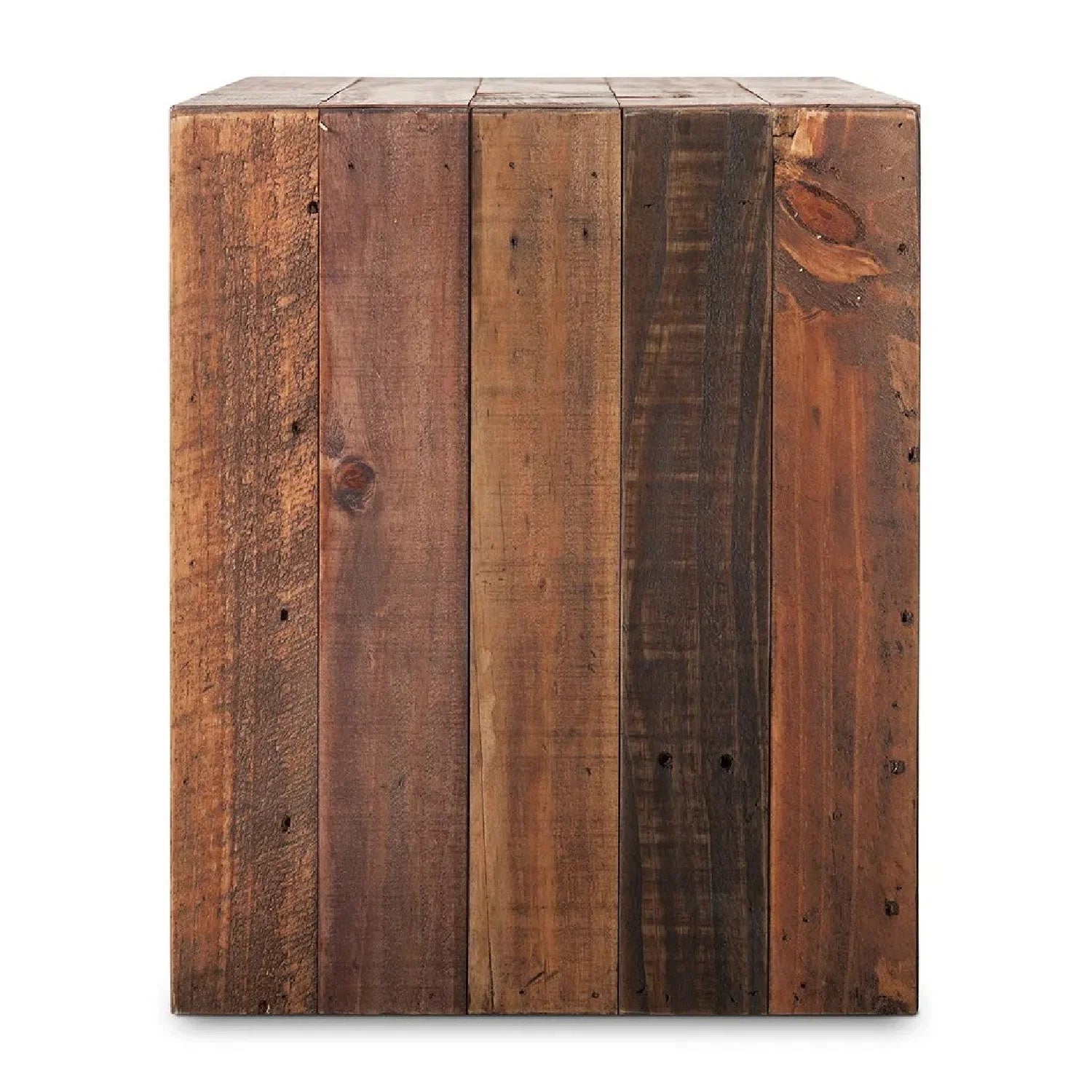 Luxury Rustic Pine Wood Bench European Style for Villa
