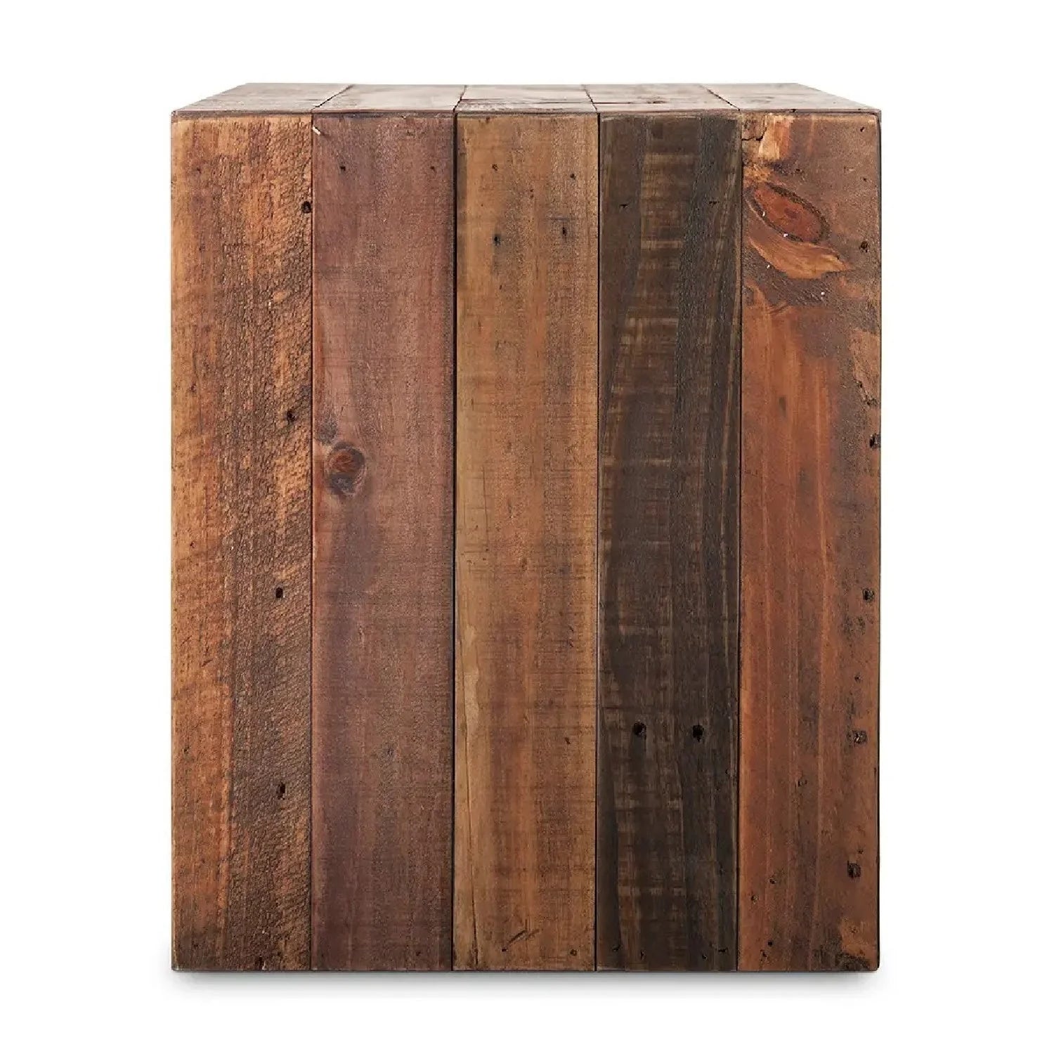 Luxury Rustic Pine Wood Bench European Style for Villa
