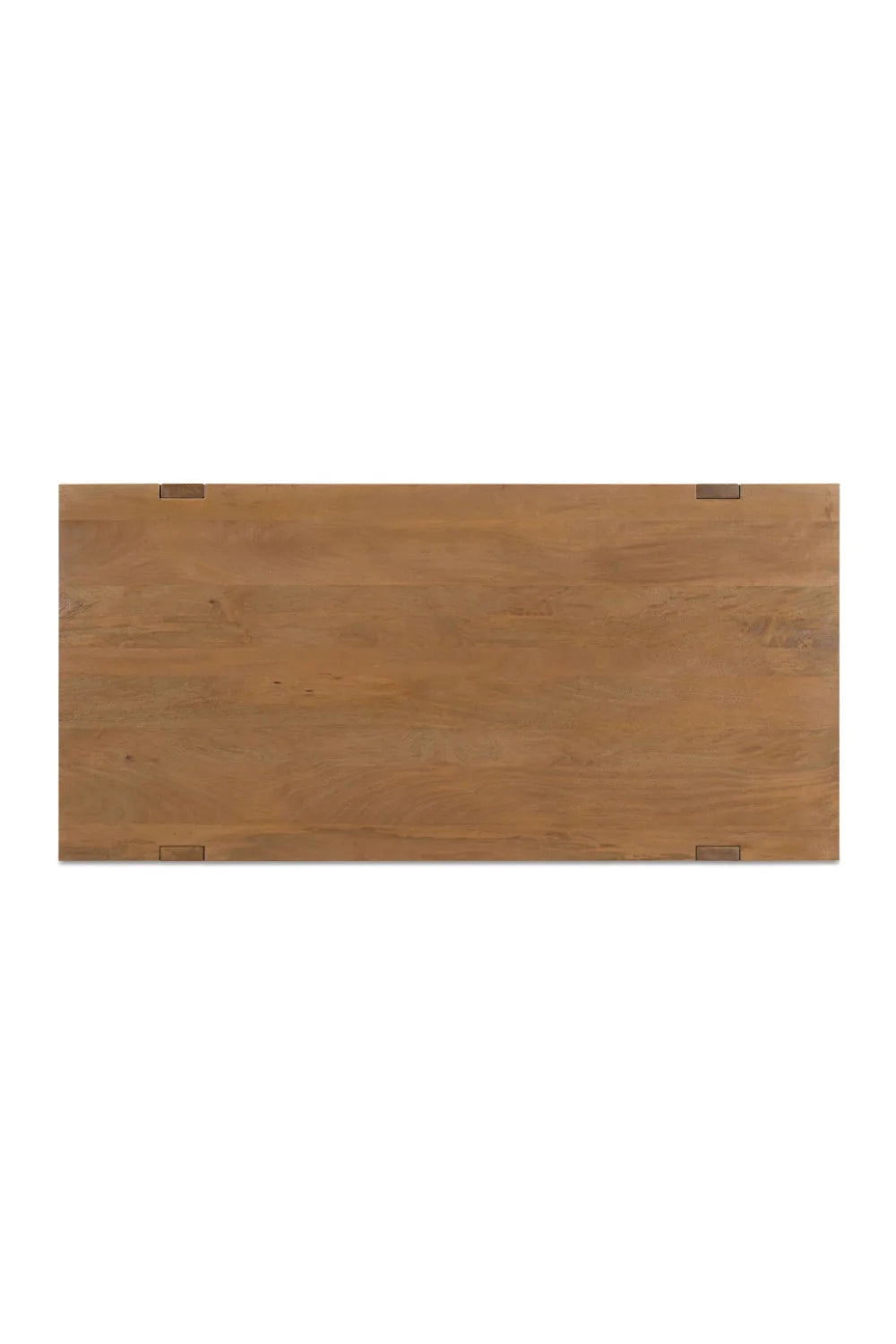 Luxury Sandblasted Mango Wood Coffee Table Modern Italian Style for Villa