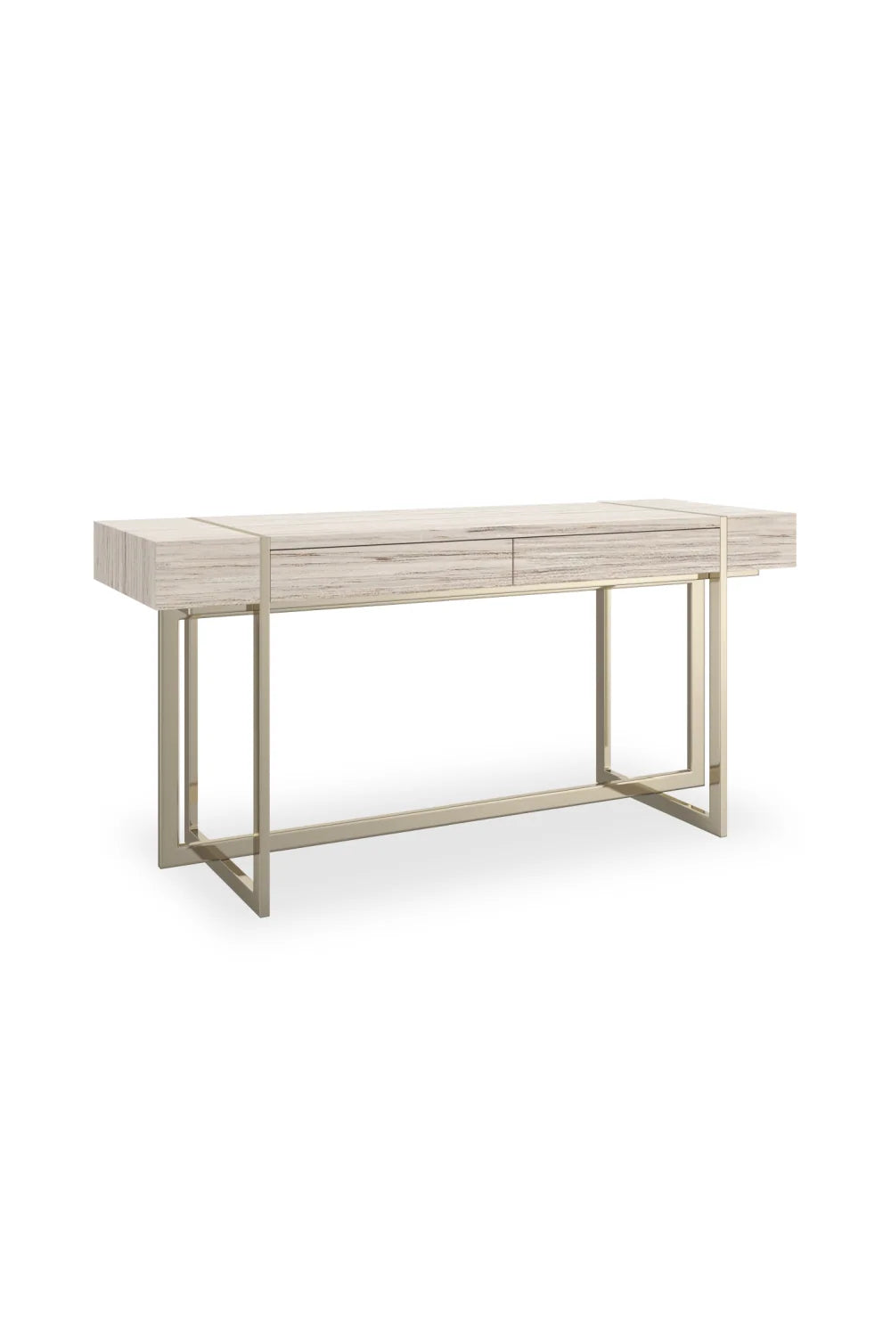 Luxury Sandstone Console Table Modern Italian Style for Villa