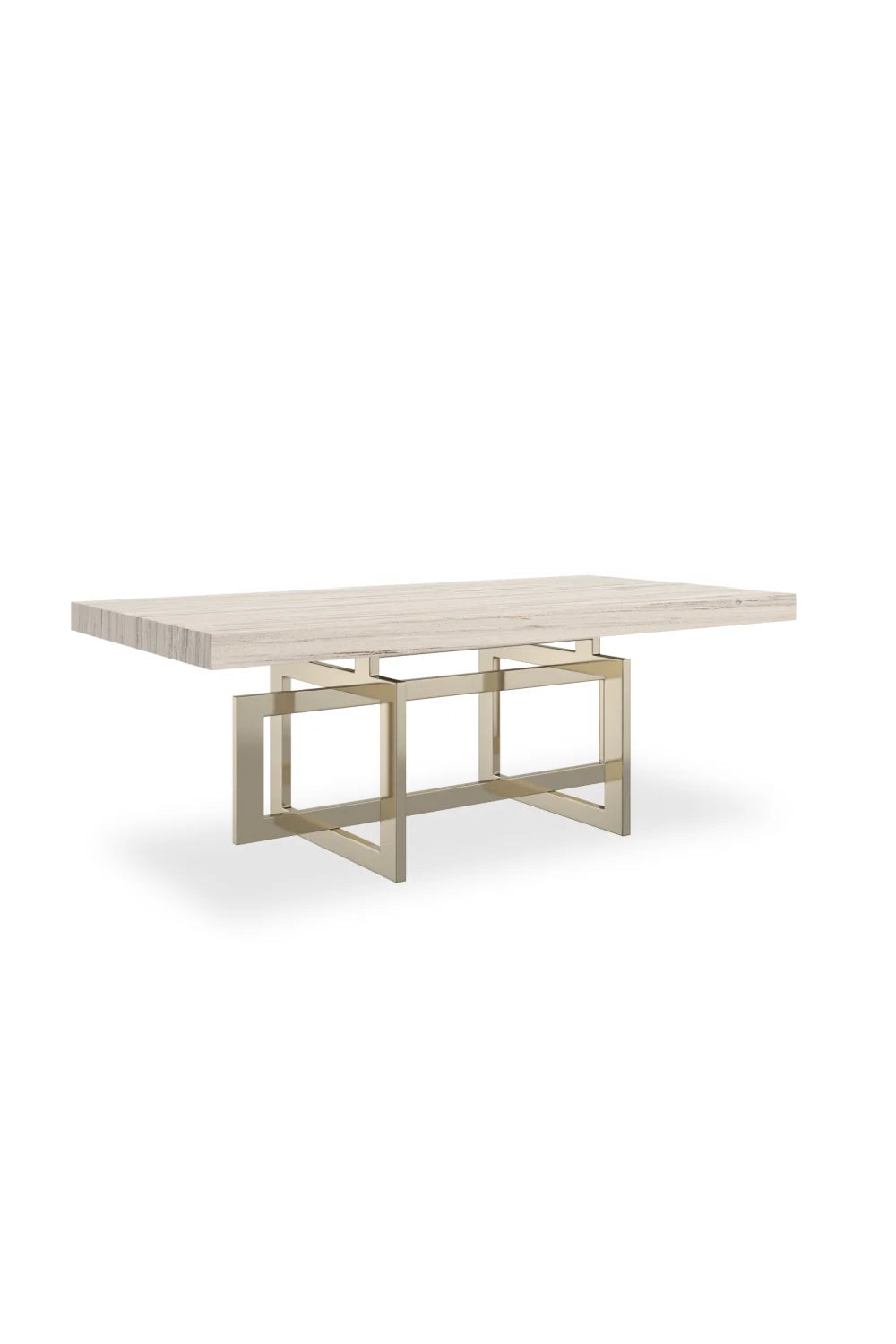 Luxury Sandstone Rectangular Coffee Table Modern Italian Style for Villa