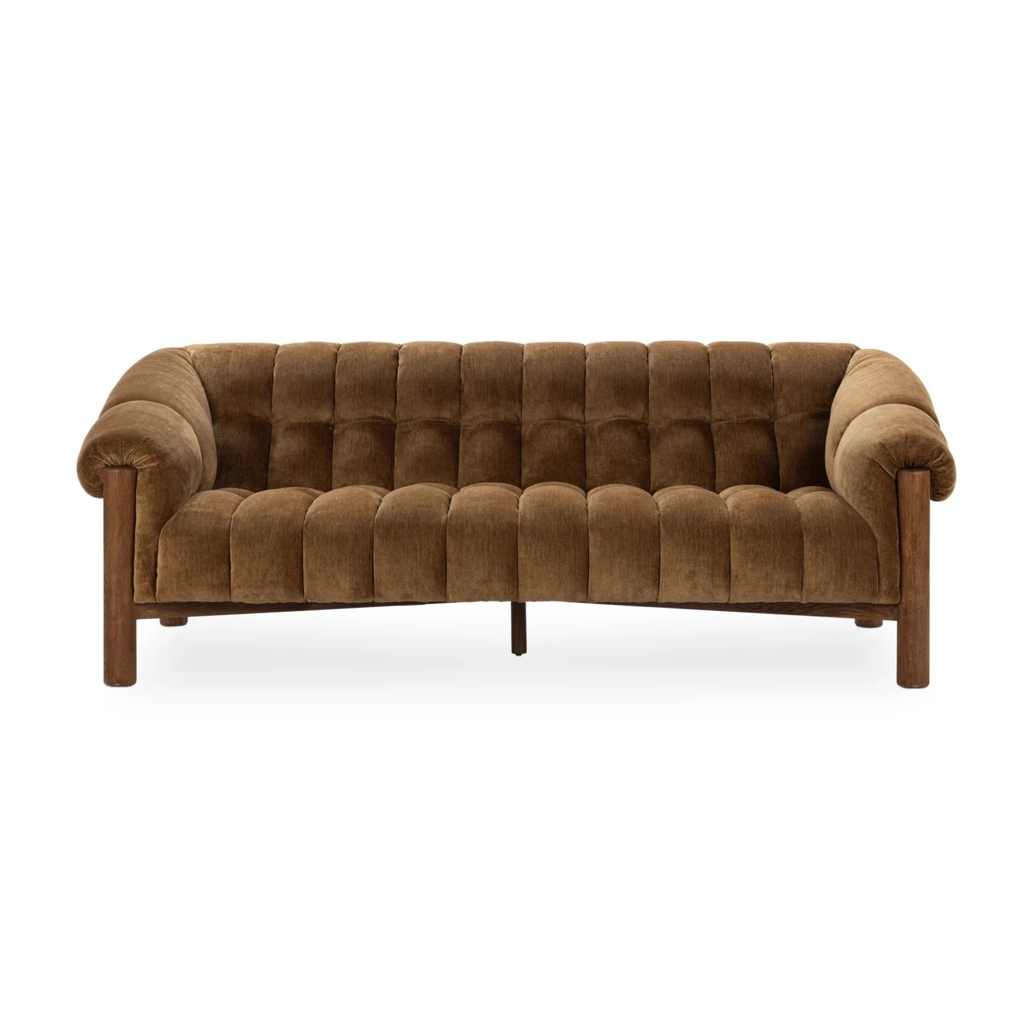 Luxury Sansa Fabric Three-Seat Sofa Modern Italian Style for Villa