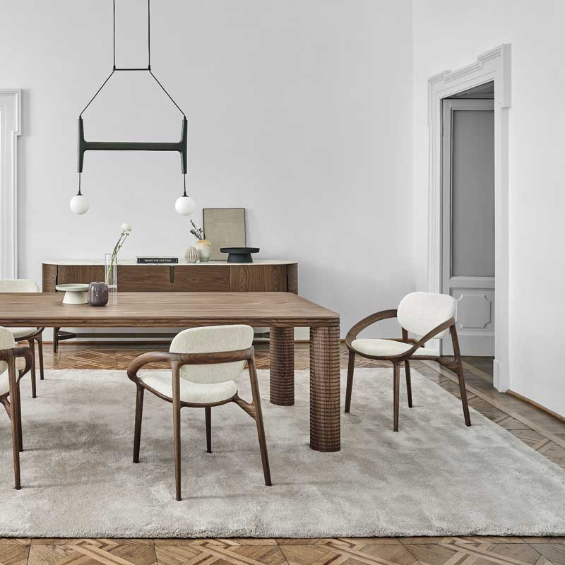 Luxury Sansiro Dining Table Modern Italian Style for Villa
