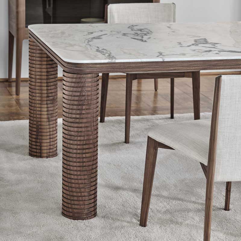 Luxury Sansiro Dining Table Modern Italian Style for Villa