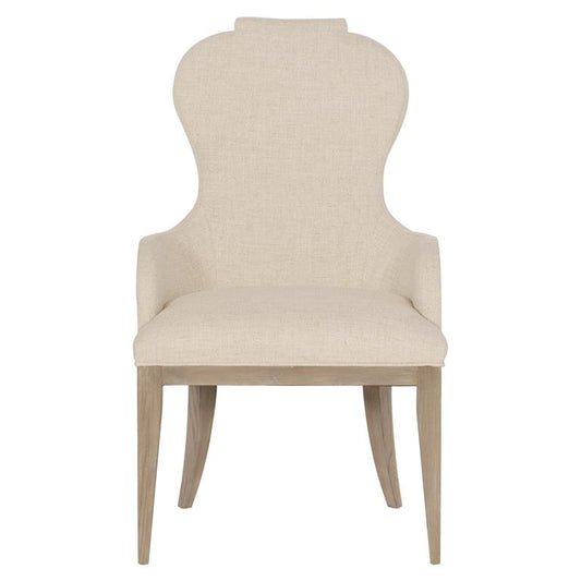 Luxury Santa Barbara Fabric Armchair Modern Italian Style for Villa
