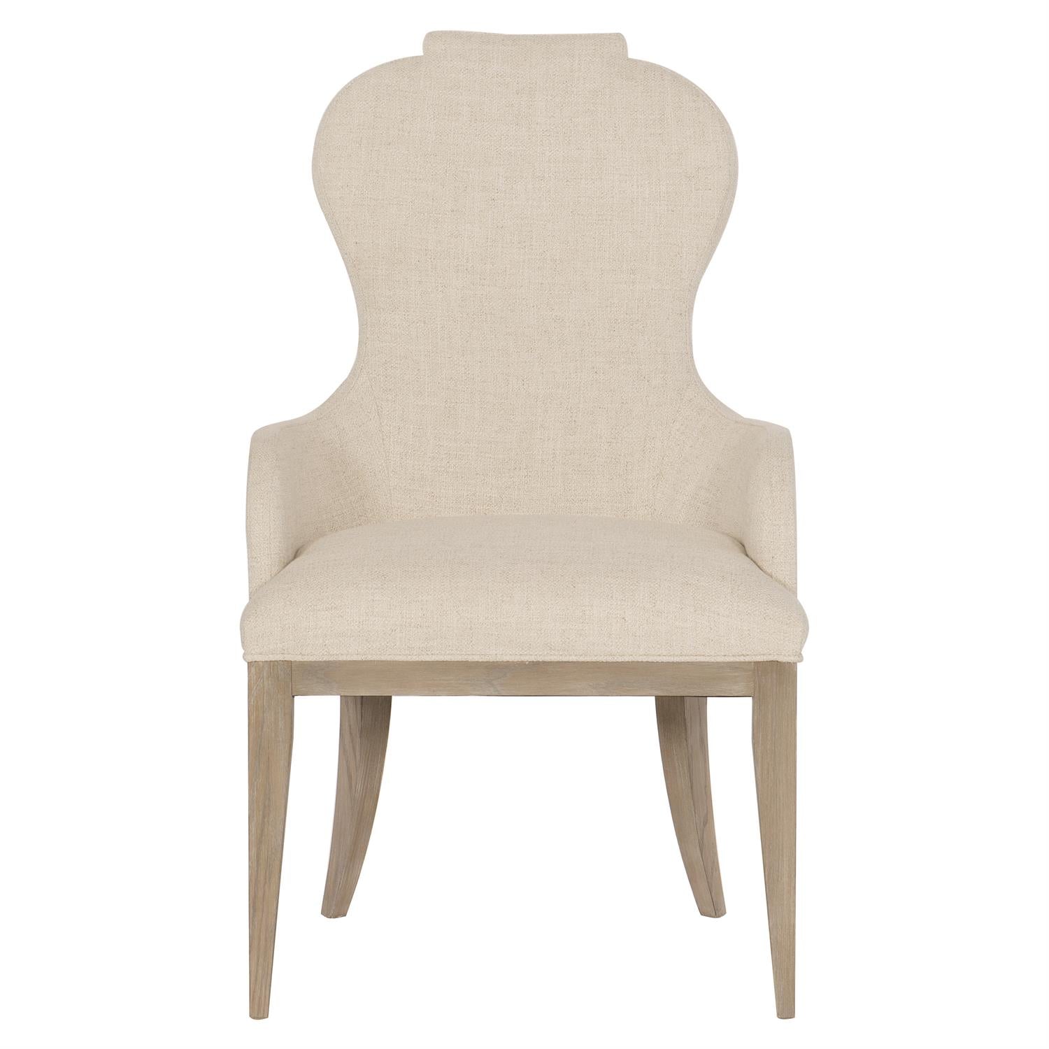 Luxury Santa Barbara Fabric Armchair Modern Italian Style for Villa
