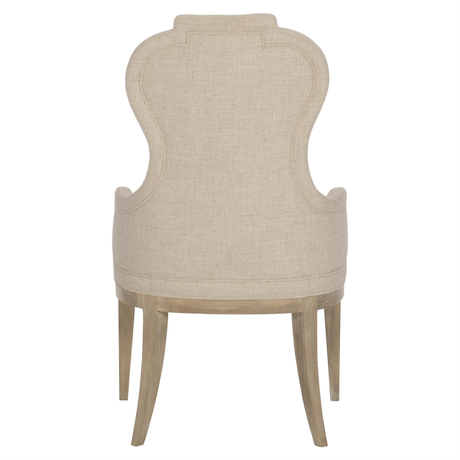 Luxury Santa Barbara Fabric Armchair Modern Italian Style for Villa