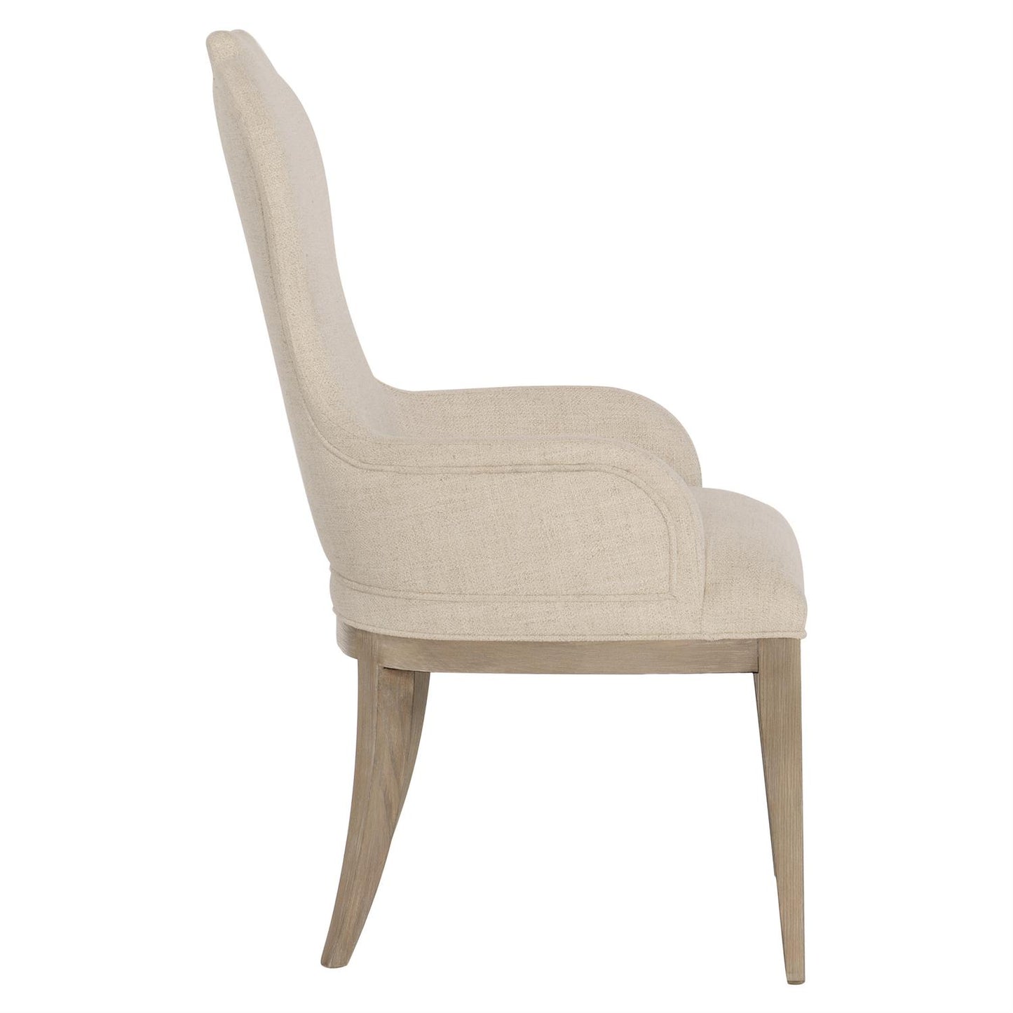 Luxury Santa Barbara Fabric Armchair Modern Italian Style for Villa
