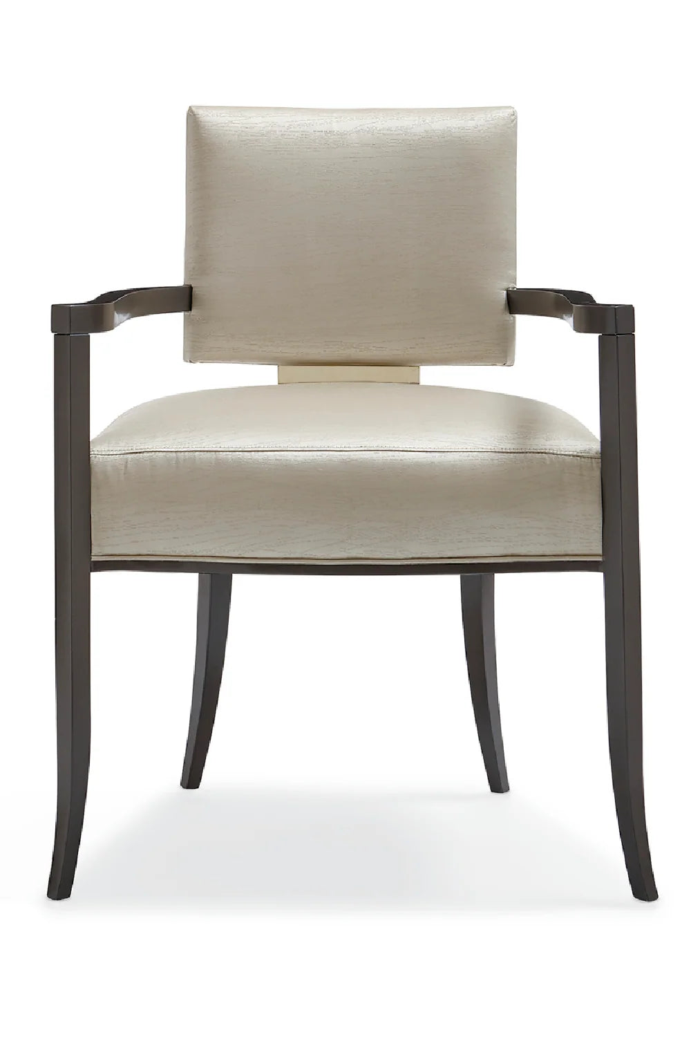 Luxury Sateen Modern Dining Chair European Style for Villa