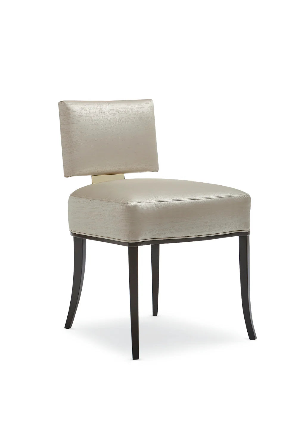 Luxury Sateen Modern Dining Chair European Style for Villa
