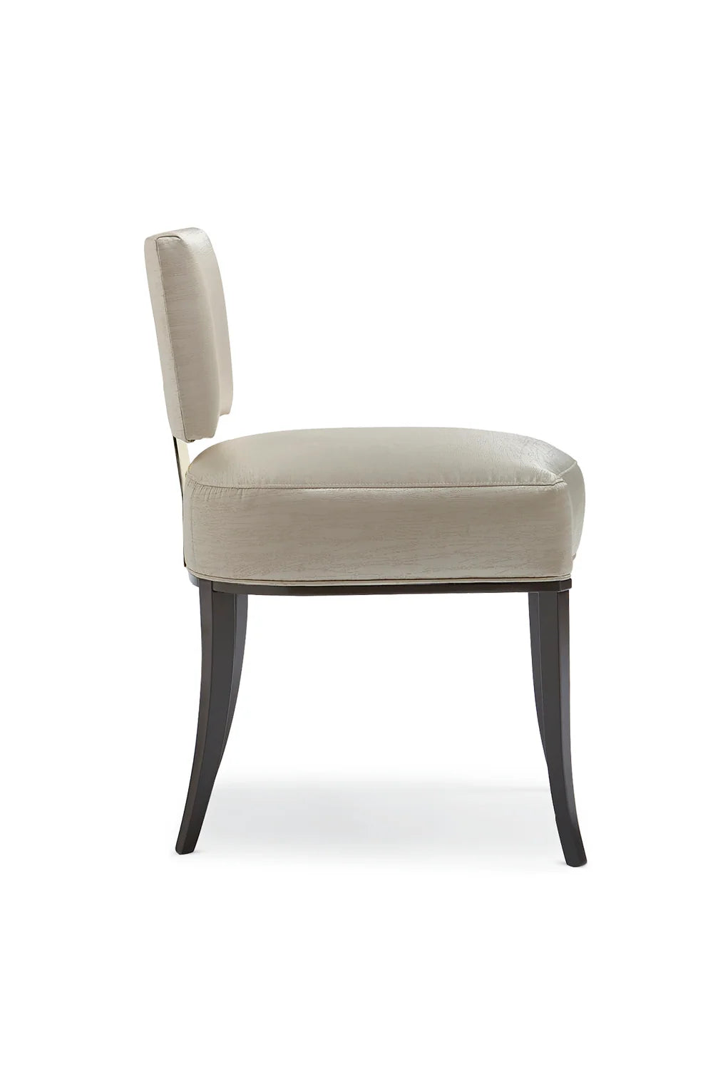 Luxury Sateen Modern Dining Chair European Style for Villa