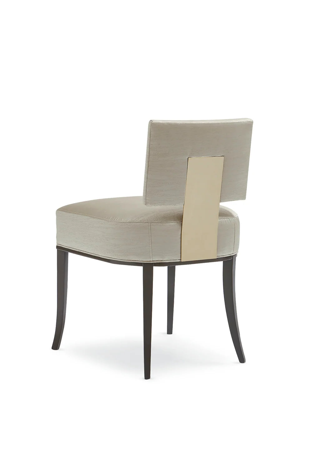 Luxury Sateen Modern Dining Chair European Style for Villa