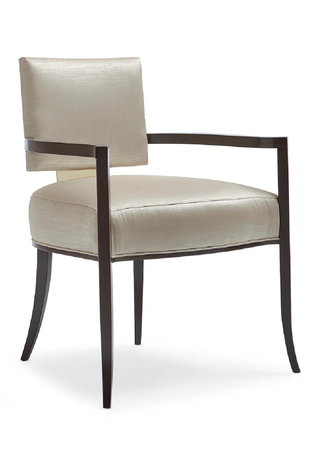 Luxury Sateen Modern Dining Chair European Style for Villa