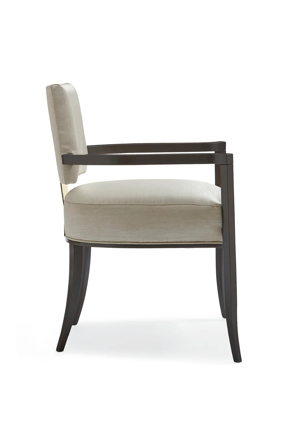 Luxury Sateen Modern Dining Chair European Style for Villa