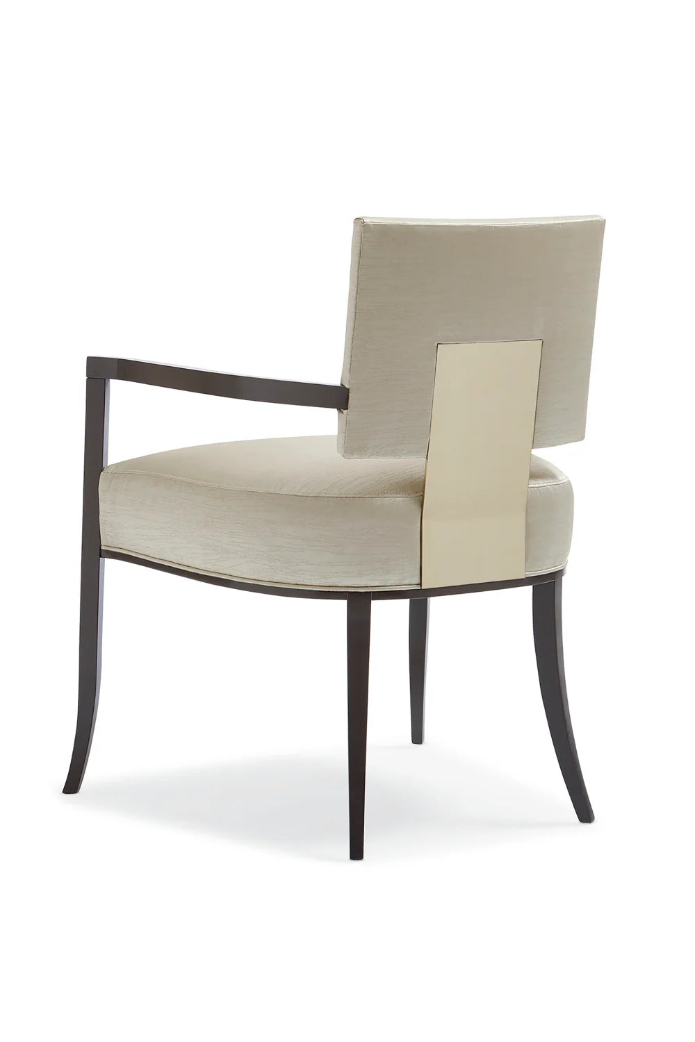 Luxury Sateen Modern Dining Chair European Style for Villa