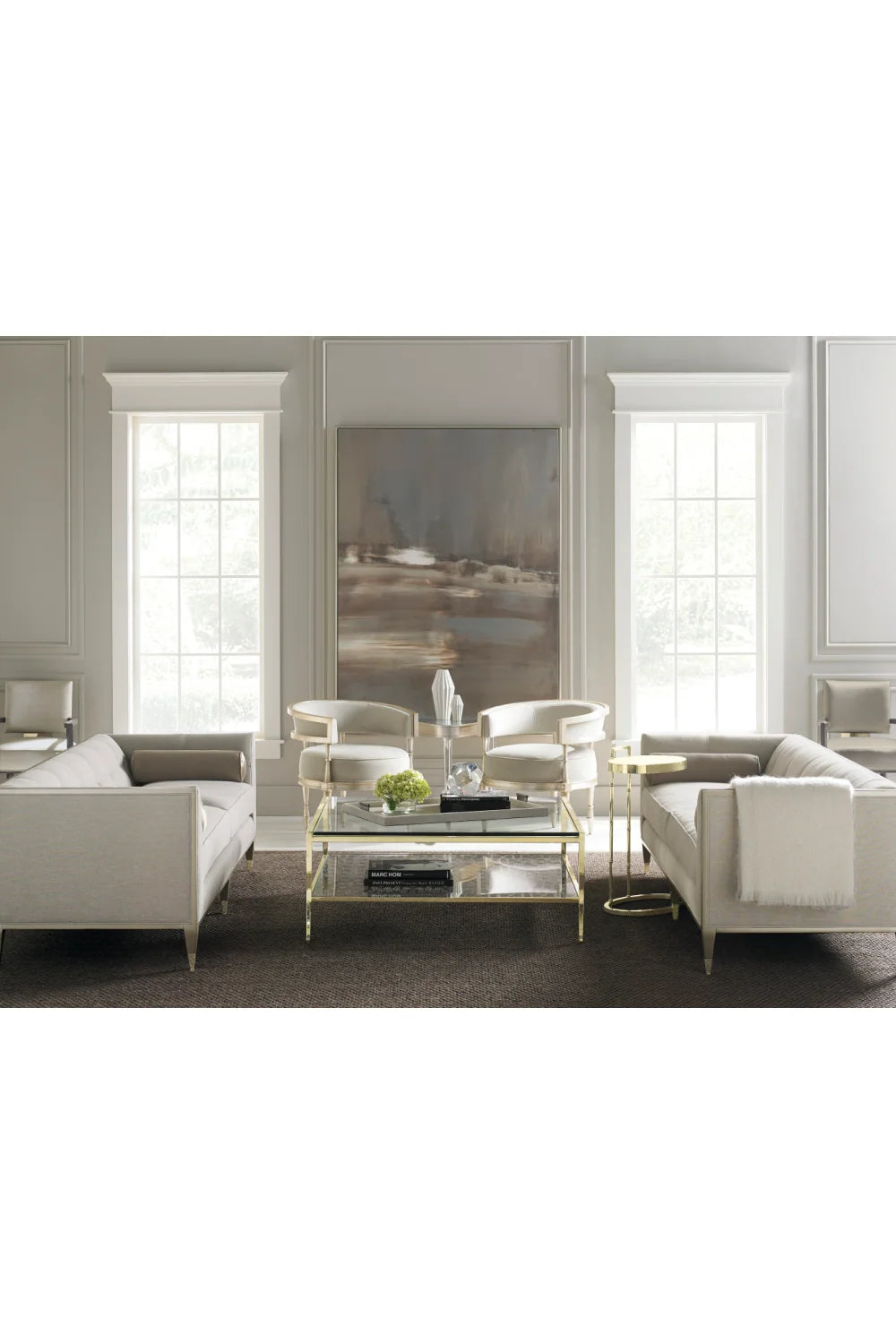 Luxury Sateen Modern Dining Chair European Style for Villa