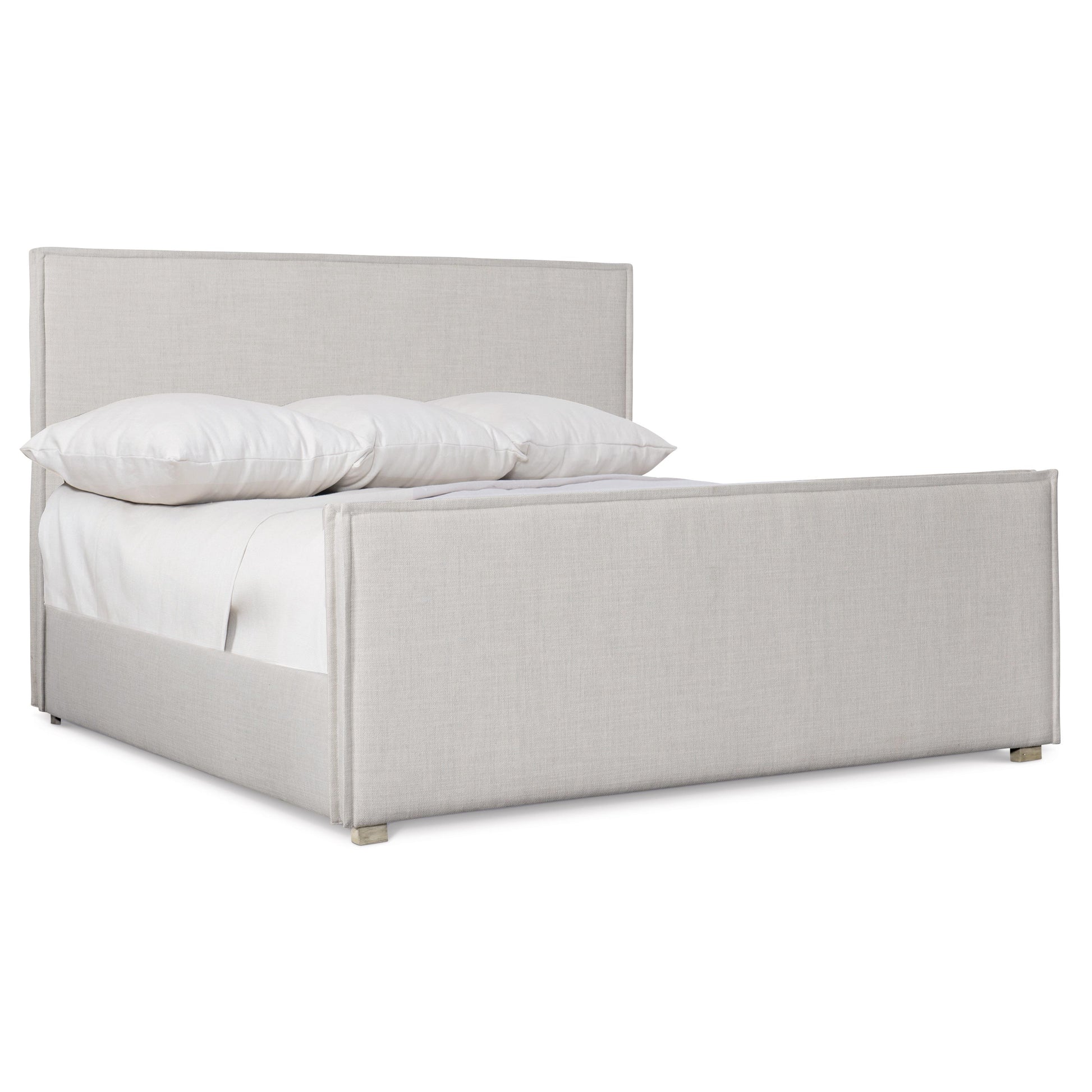 Luxury Sawyer Fabric Panel Bed Modern Italian Style for Villa