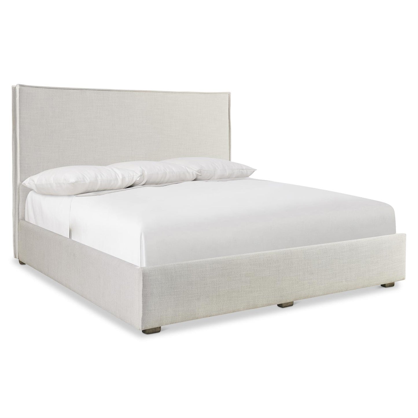 Luxury Sawyer Fabric Storage Panel Bed Modern Italian Style for Villa