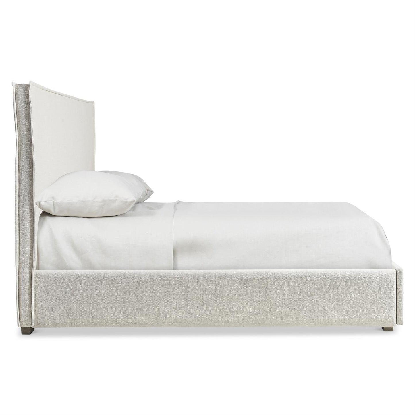 Luxury Sawyer Fabric Storage Panel Bed Modern Italian Style for Villa