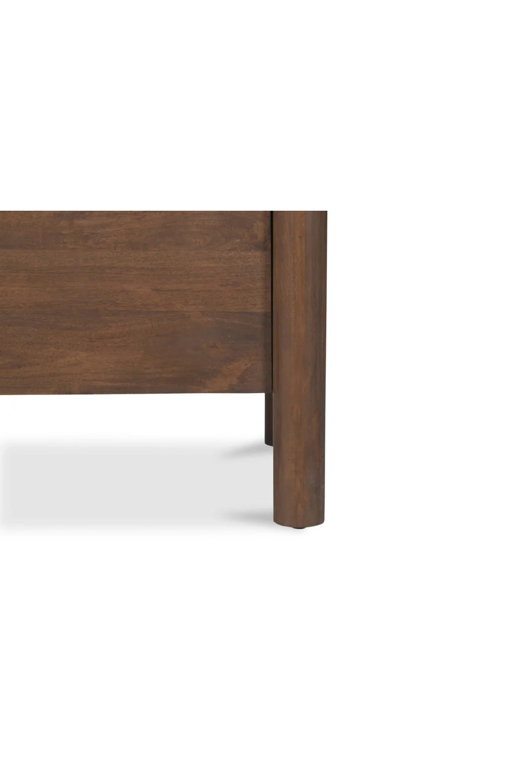 Luxury Scalloped Edge 3-Drawer Sideboard European Style for Villa