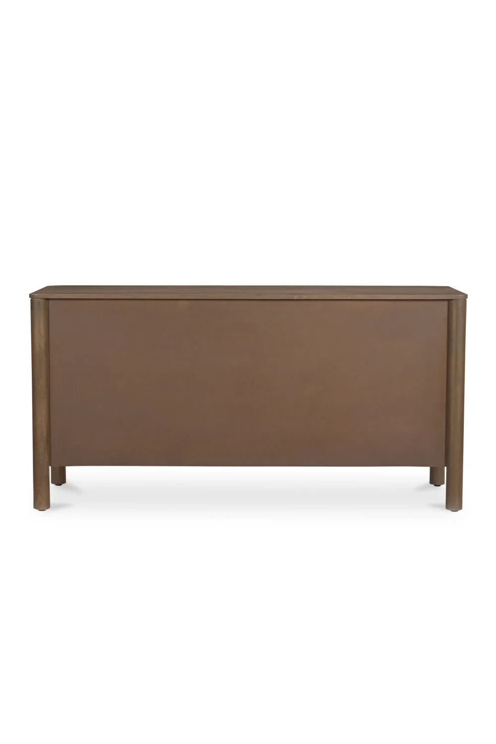 Luxury Scalloped Edge 3-Drawer Sideboard European Style for Villa