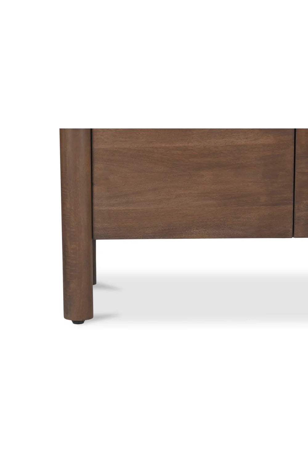 Luxury Scalloped Edge 4-Door Sideboard European Style for Villa