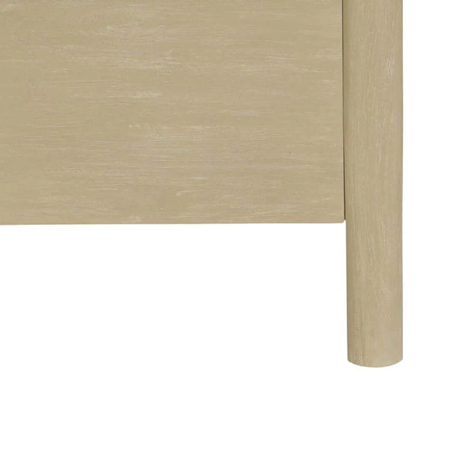 Luxury Scalloped Edge 4-Door Sideboard European Style for Villa