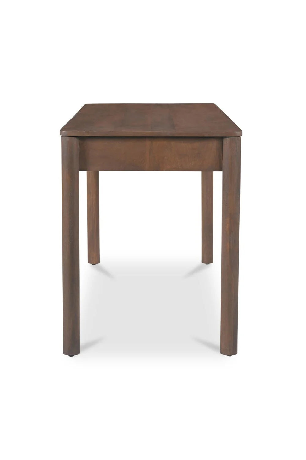 Luxury Scalloped Wooden 3-Drawer Modern Desk European Style for Villa