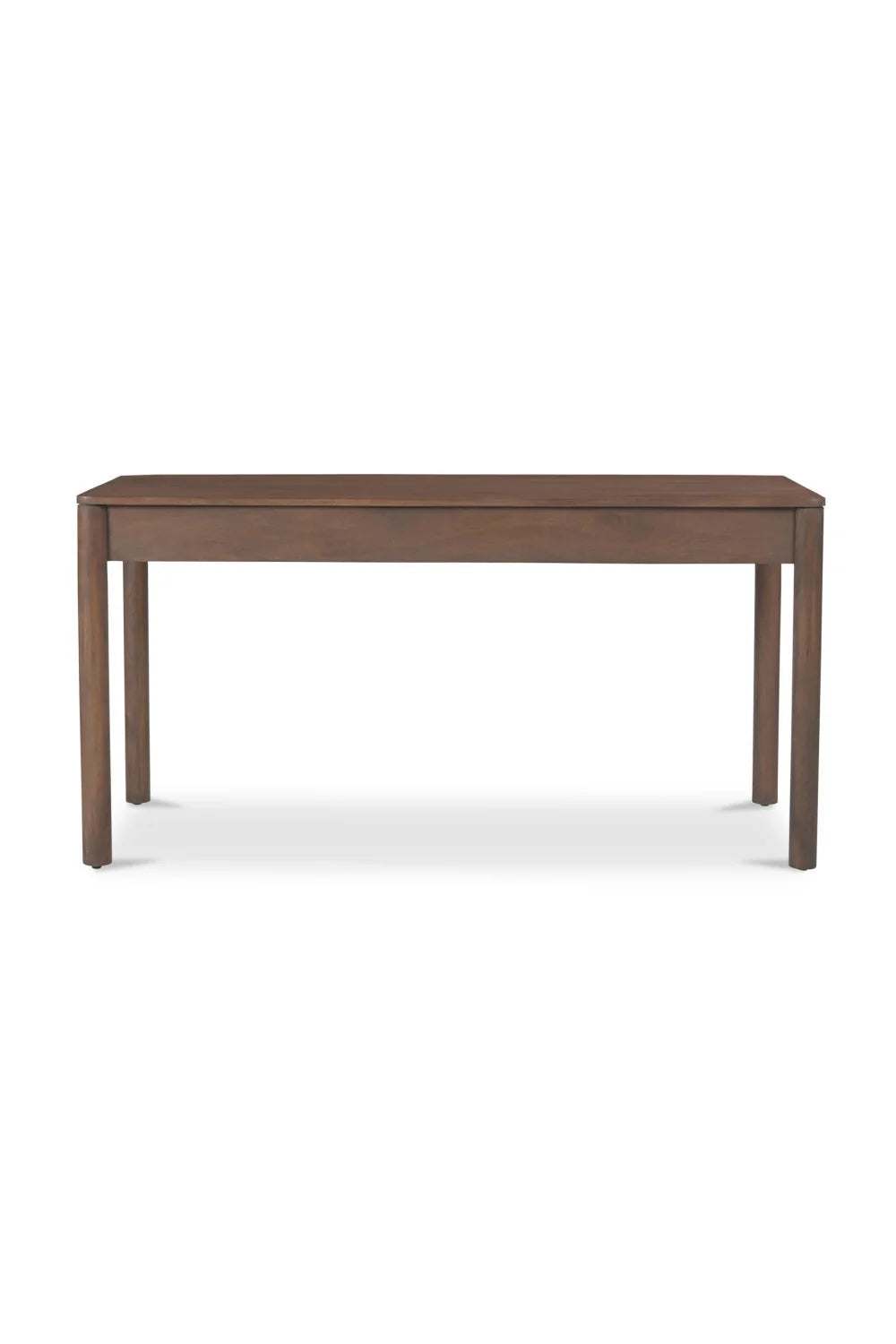 Luxury Scalloped Wooden 3-Drawer Modern Desk European Style for Villa